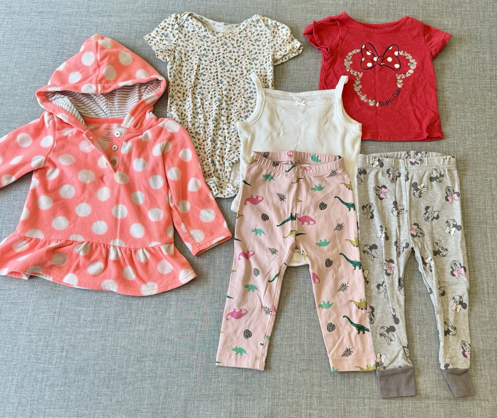 Girls 18-24 Month Old Clothing Bundle | Various Brands | 6 Items |