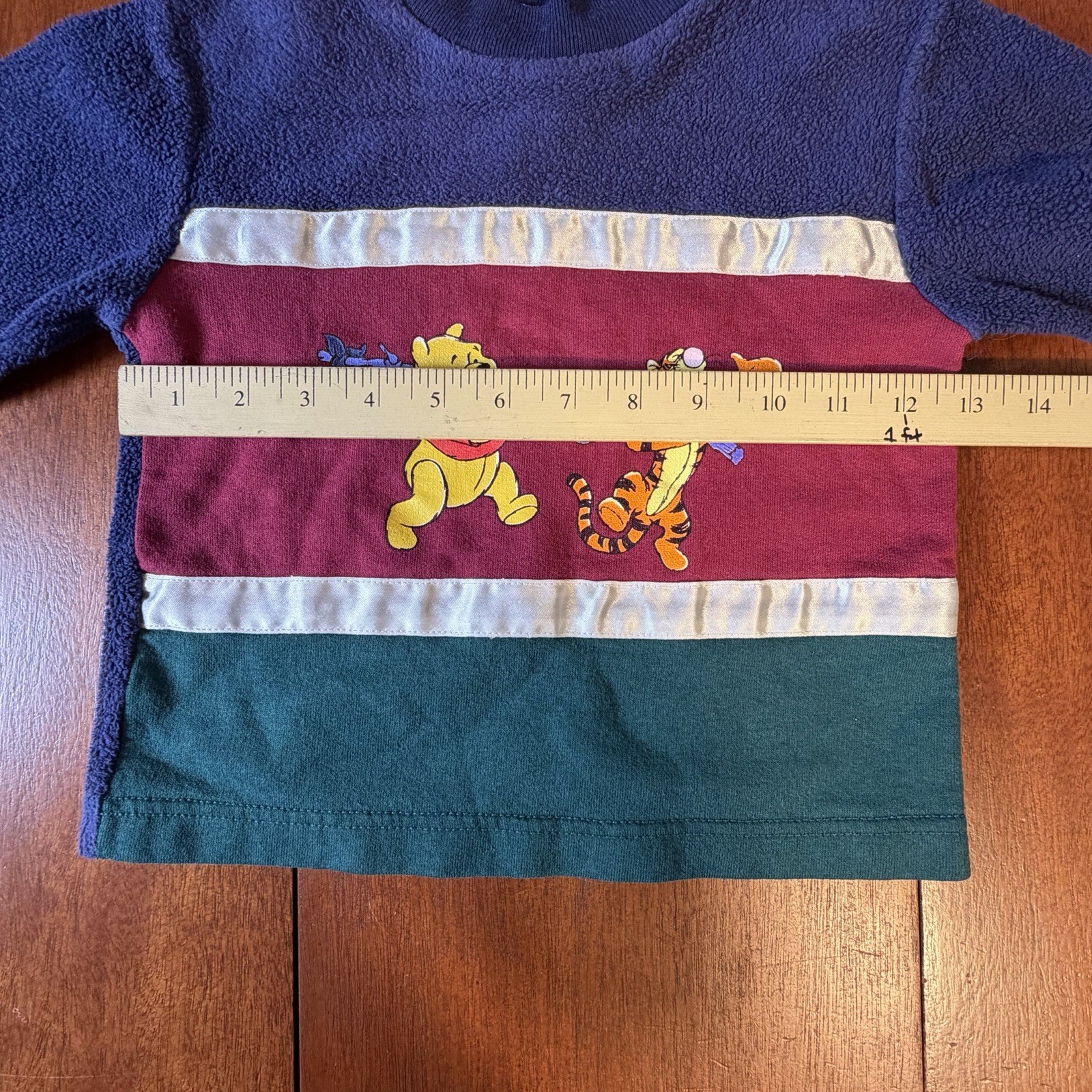 Vintage 90s Disney Winnie The Pooh & Tigger Fleece Jogger Tracksuit Set Size 2T
