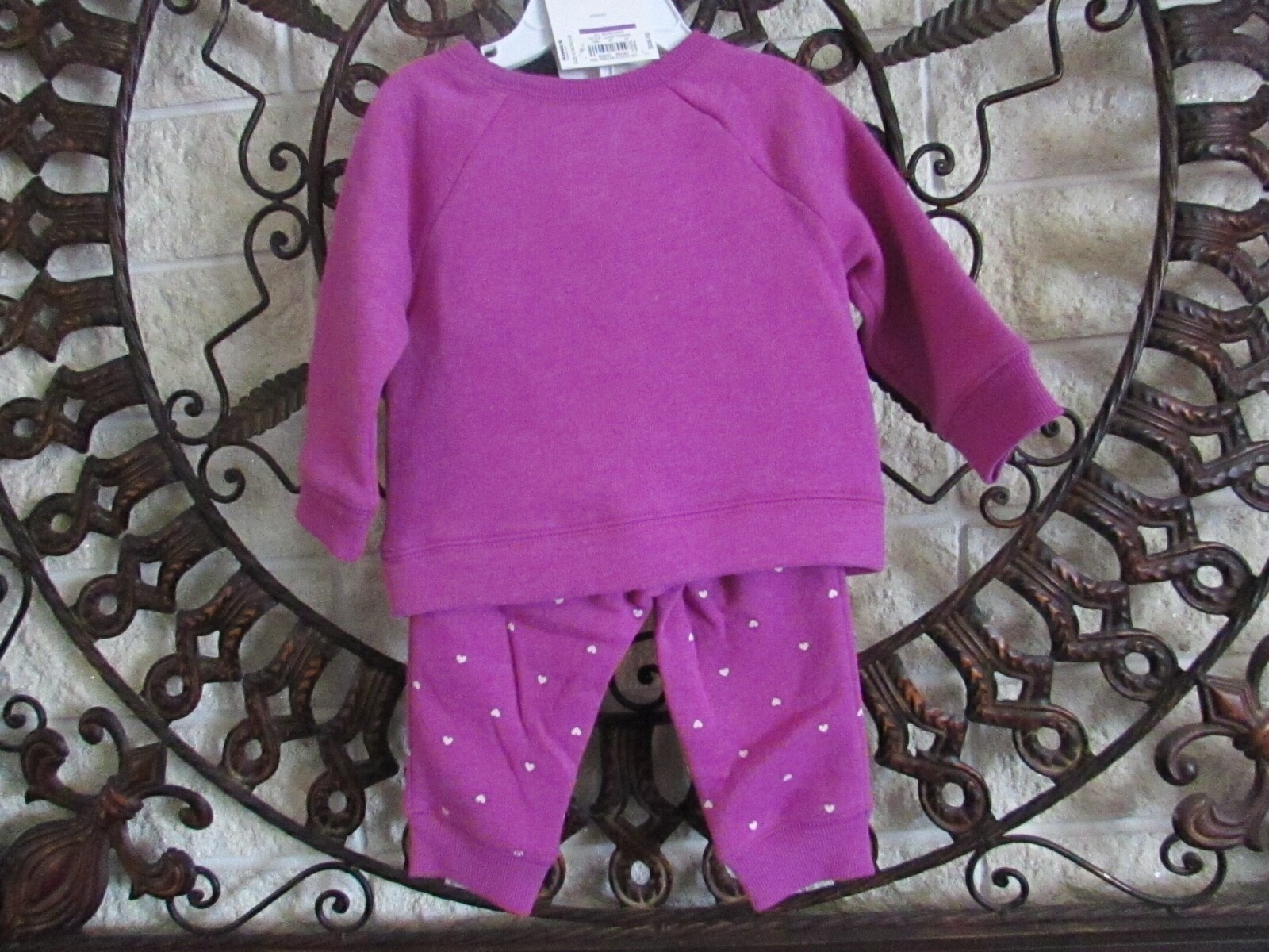 Disney Jumping Beans The Aristocats Marie Sweatshirt & Pants Fleece Set, 6M NWT