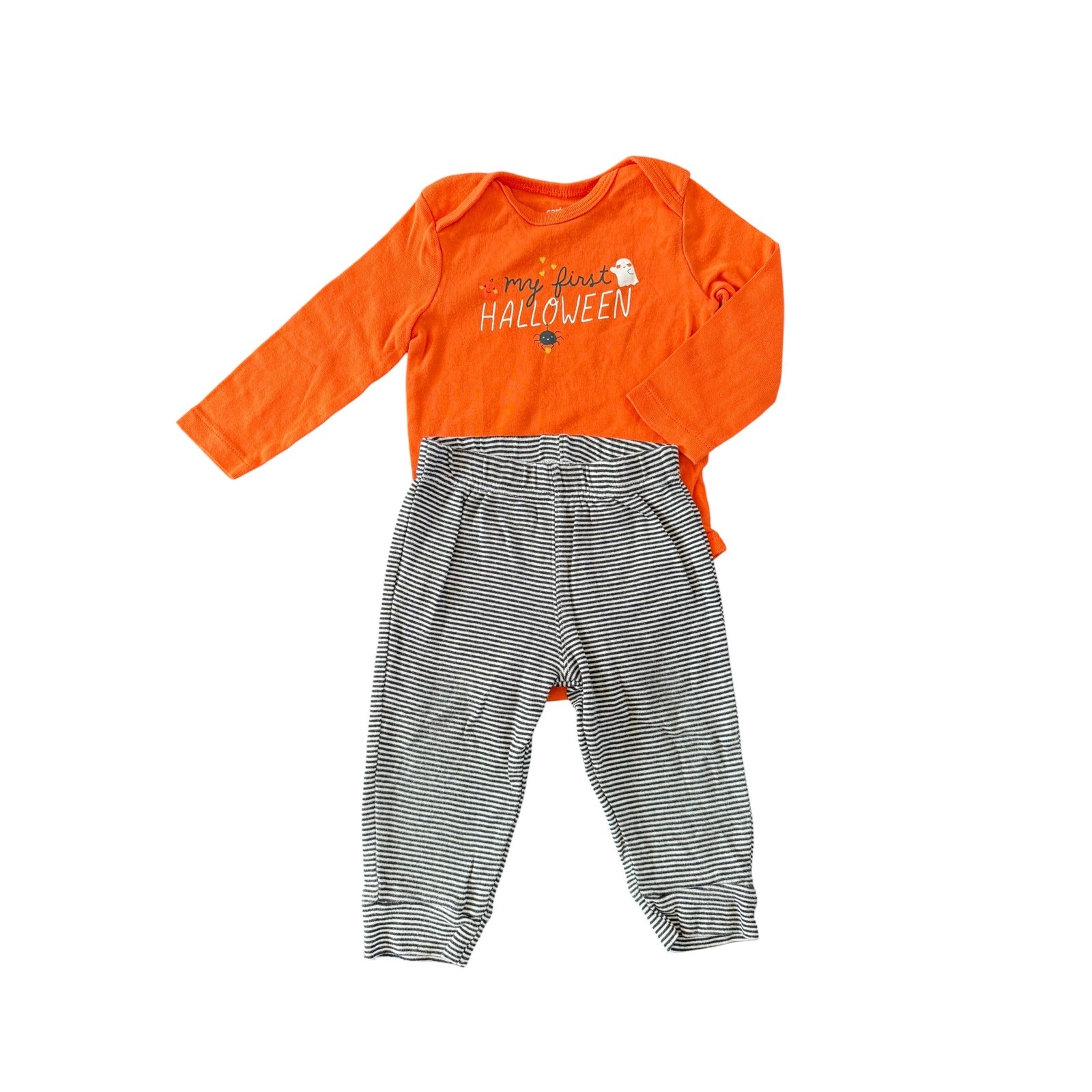 Carters Kids Bundle Halloween Sleeper Matching Outfit Size 9 Months