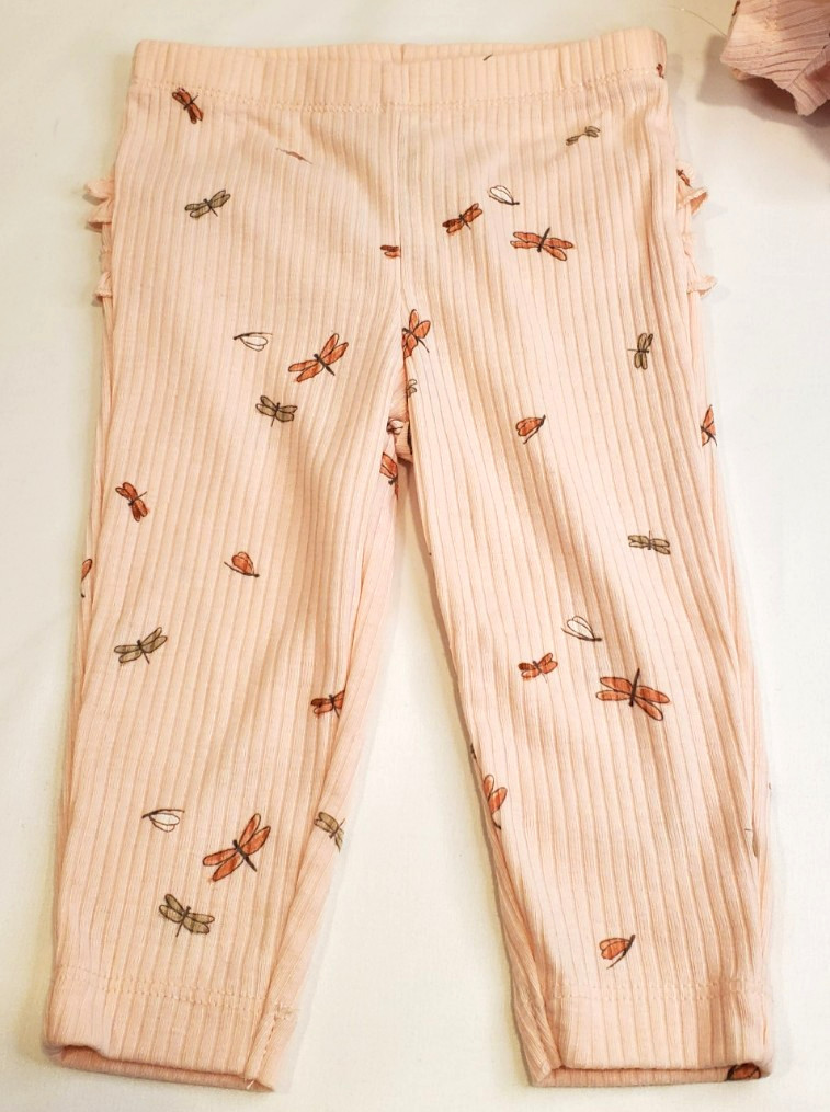 Carter’s Baby 3 Piece Butterfly Bodysuits & Pants Set 6 Months NWT