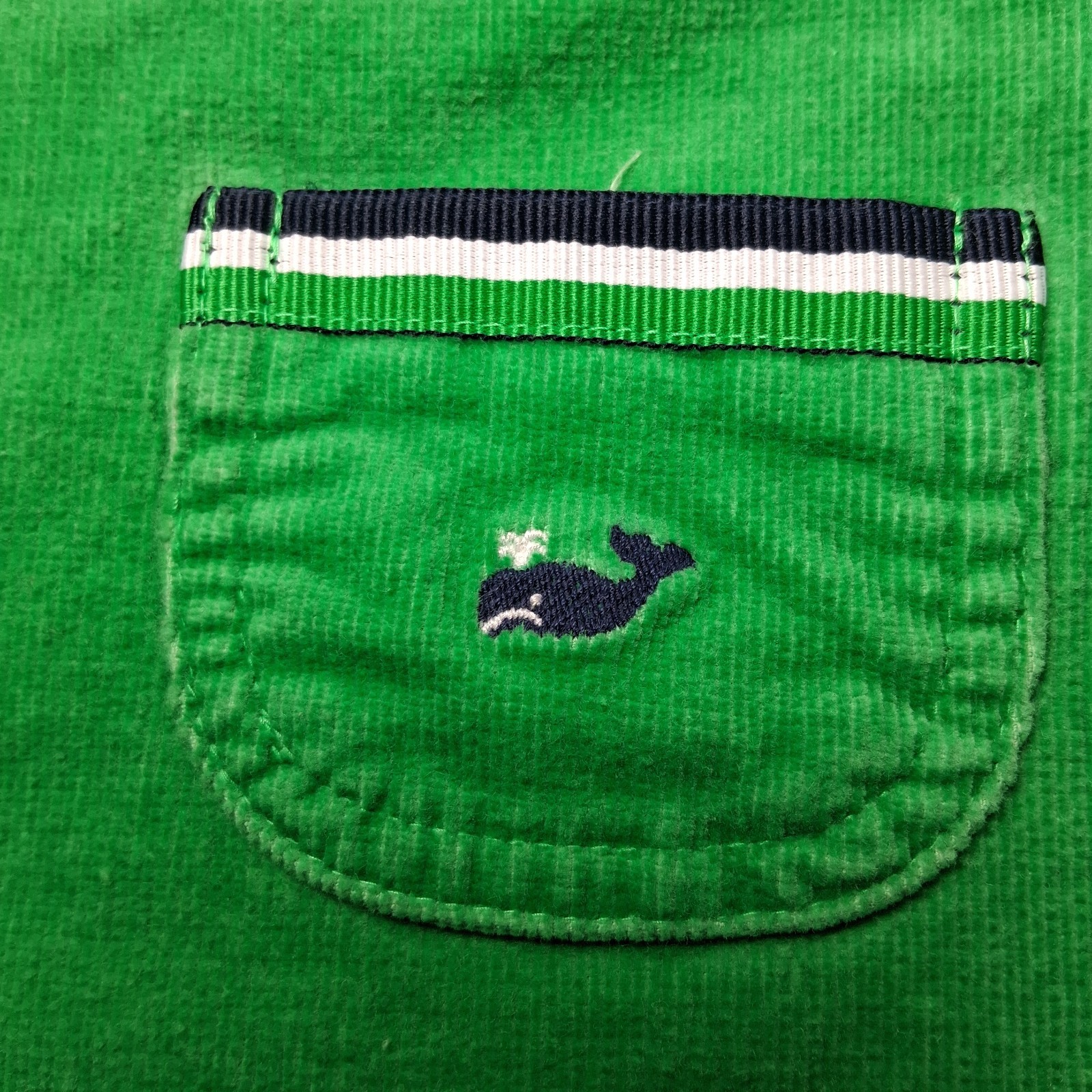 Vintage Hartstrings Baby Jumper Turtleneck Set 18 Mos Green Corduroy Blue Whale
