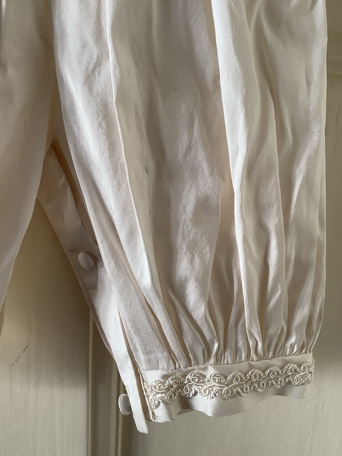 BNWT Little Darlings Baby Boys Occasion Christening Ivory Silk Romper Outfit 3M