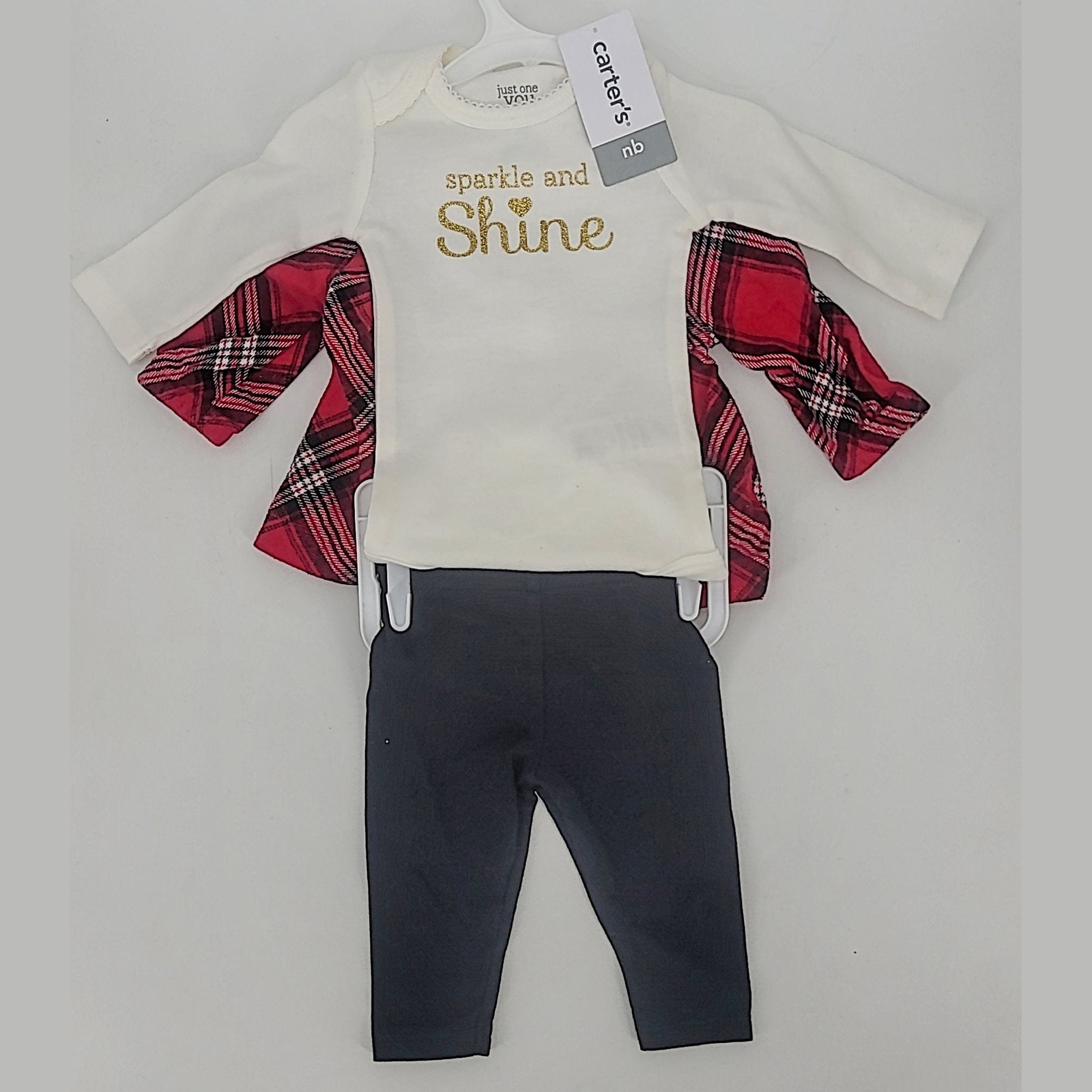Carter’s Just One You 3-Piece Holiday Set, Size Newborn