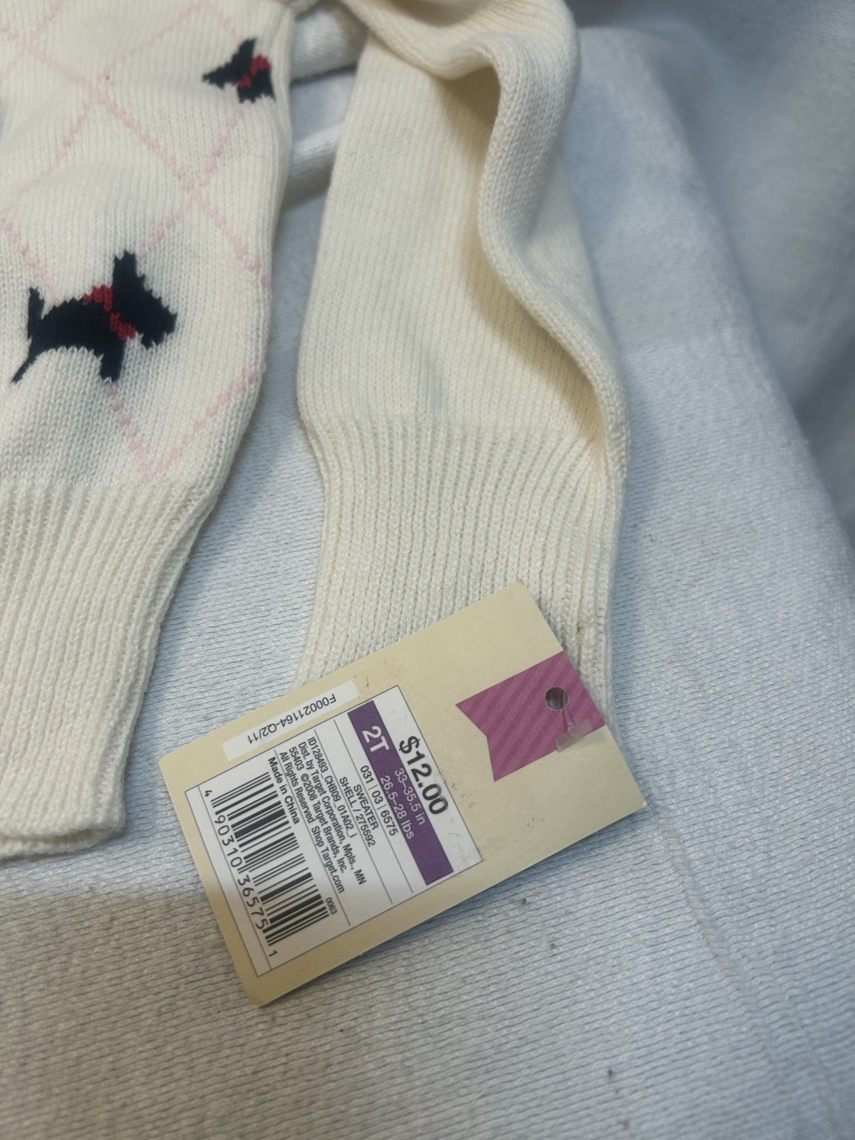 Girls Size 2 Toddler Complete Outfit Sweater Turtleneck Pants and Socks NWT