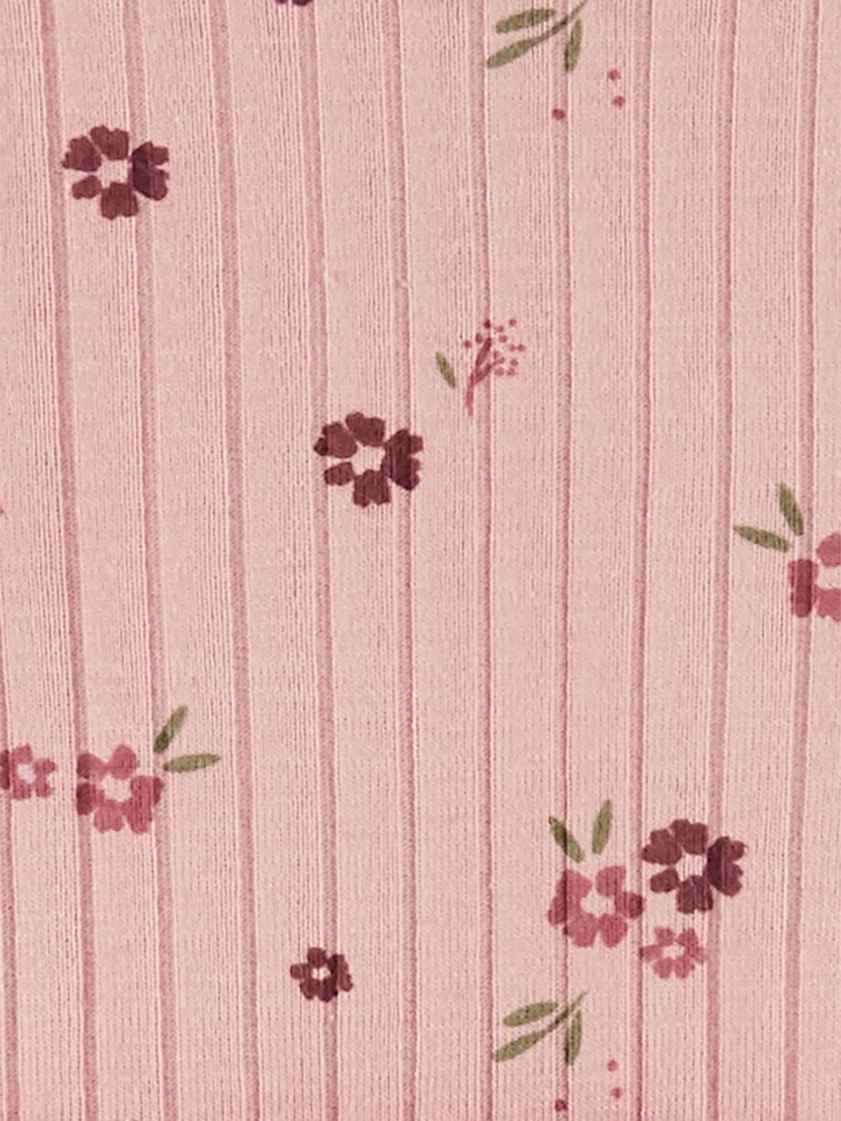 Simple Joys by Carter’s Baby Girls’ 12 Months, Light Burgundy/Pink Floral