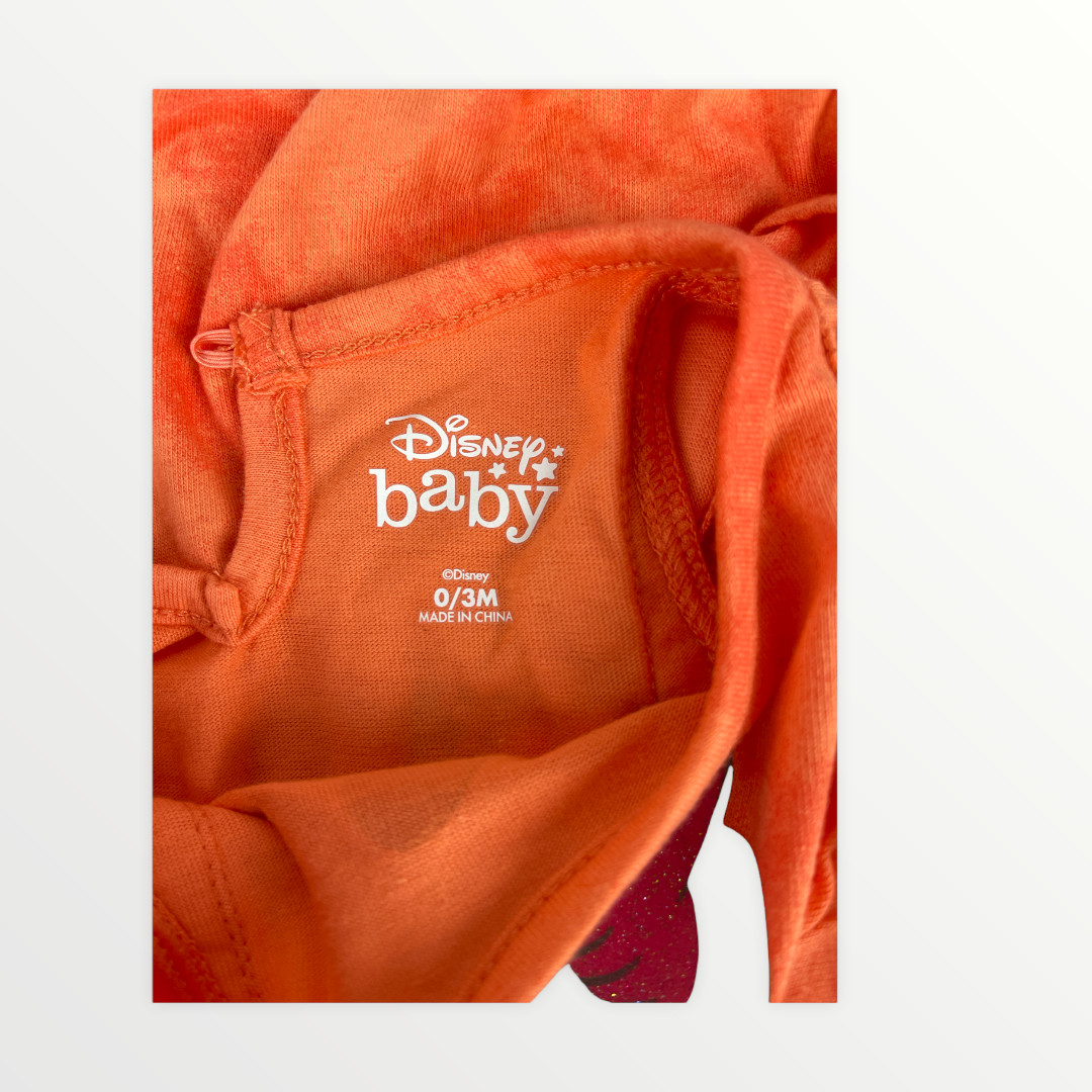 Disney Baby – Girls Minnie Mouse 2 Pack Romper Set – 0-3M,3-6M,6-9M,12M,18M,24M