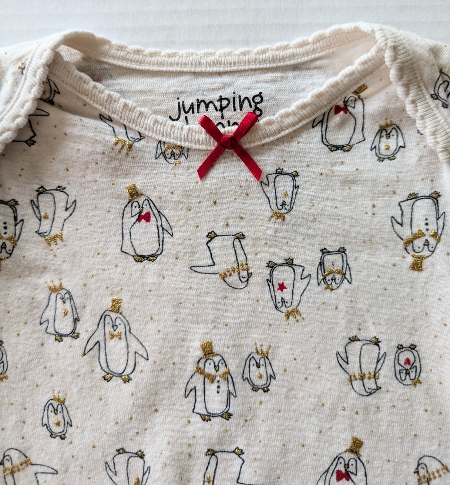 2 Pc’s Jumping Beans Size: 12 Months One-Piece Top & Size: 6-12 Months Pants