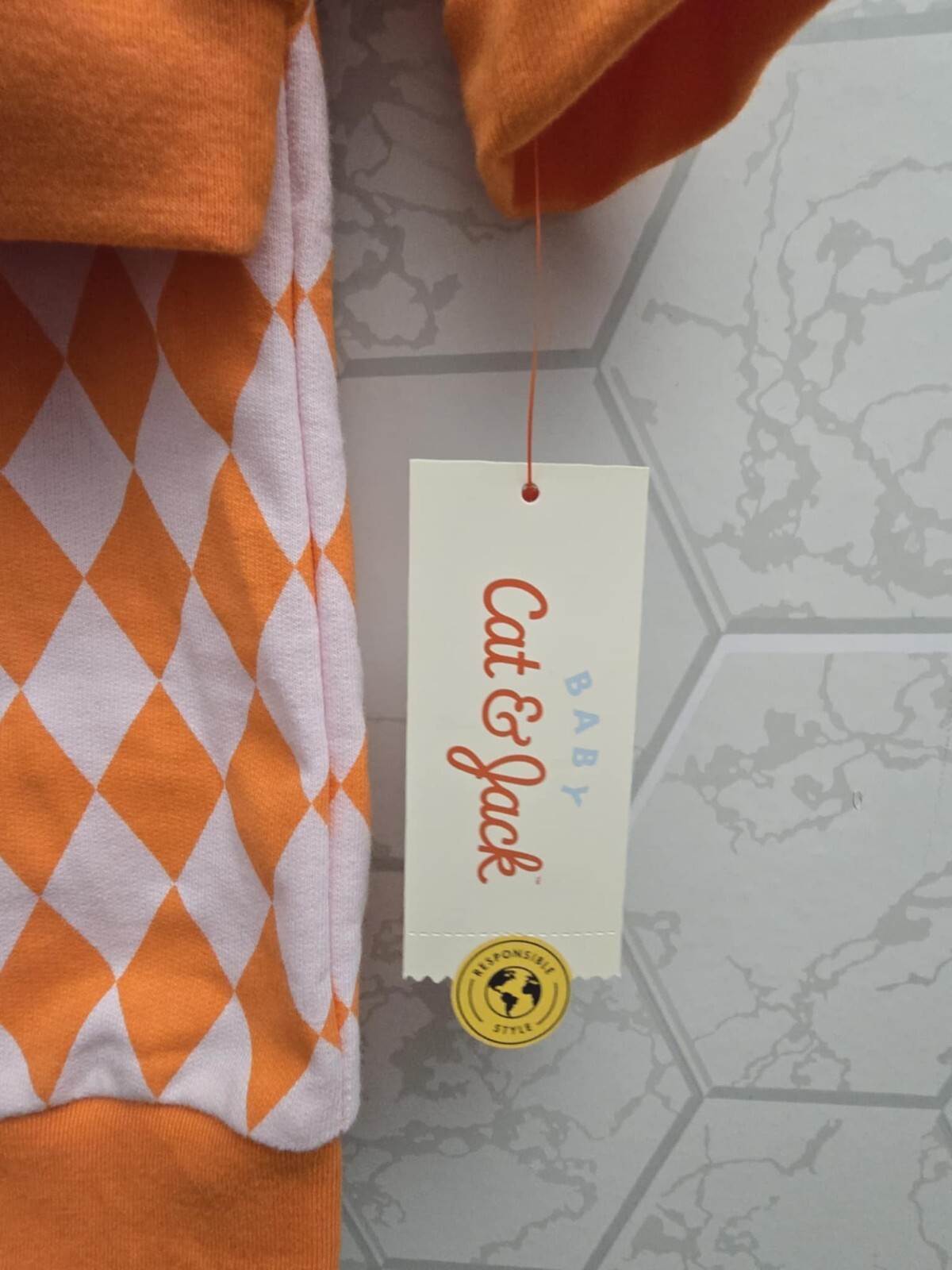 Cat & Jack Thanksgiving Halloween Unisex Baby Boy Girl Top and Pants Set, NWT