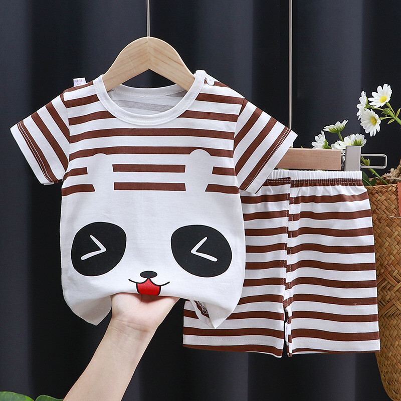T-shirts shorts sets children’s clothing for Infants children boys girls 9M~6Y