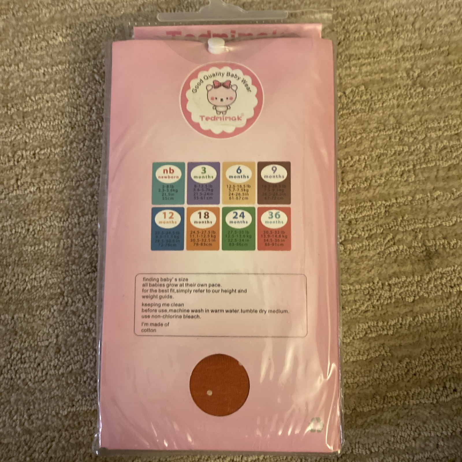 Tedmimak New Cute Cotton Baby Clothes 24 Months || 30 lb || 34 Inches || 😍🥰