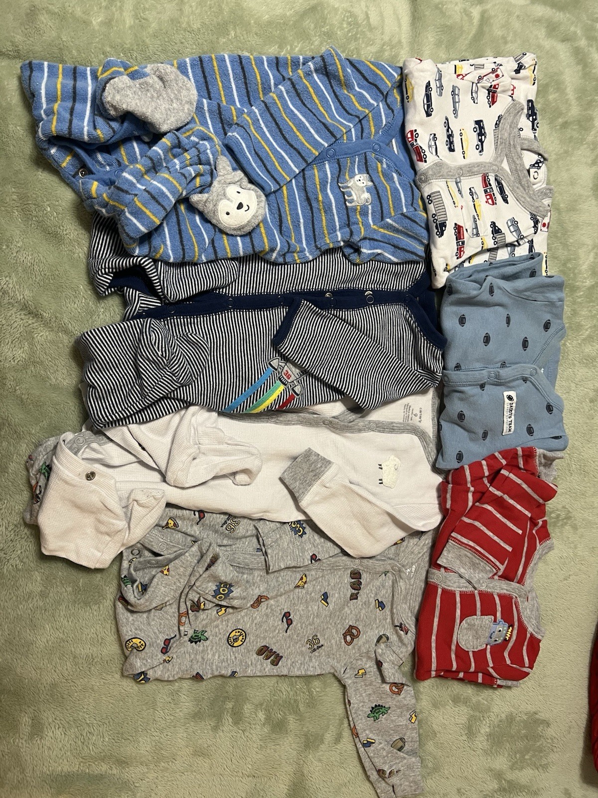 Baby Boy Bundle 6-9 Months 14 Pieces Gap, Carters Aming Others