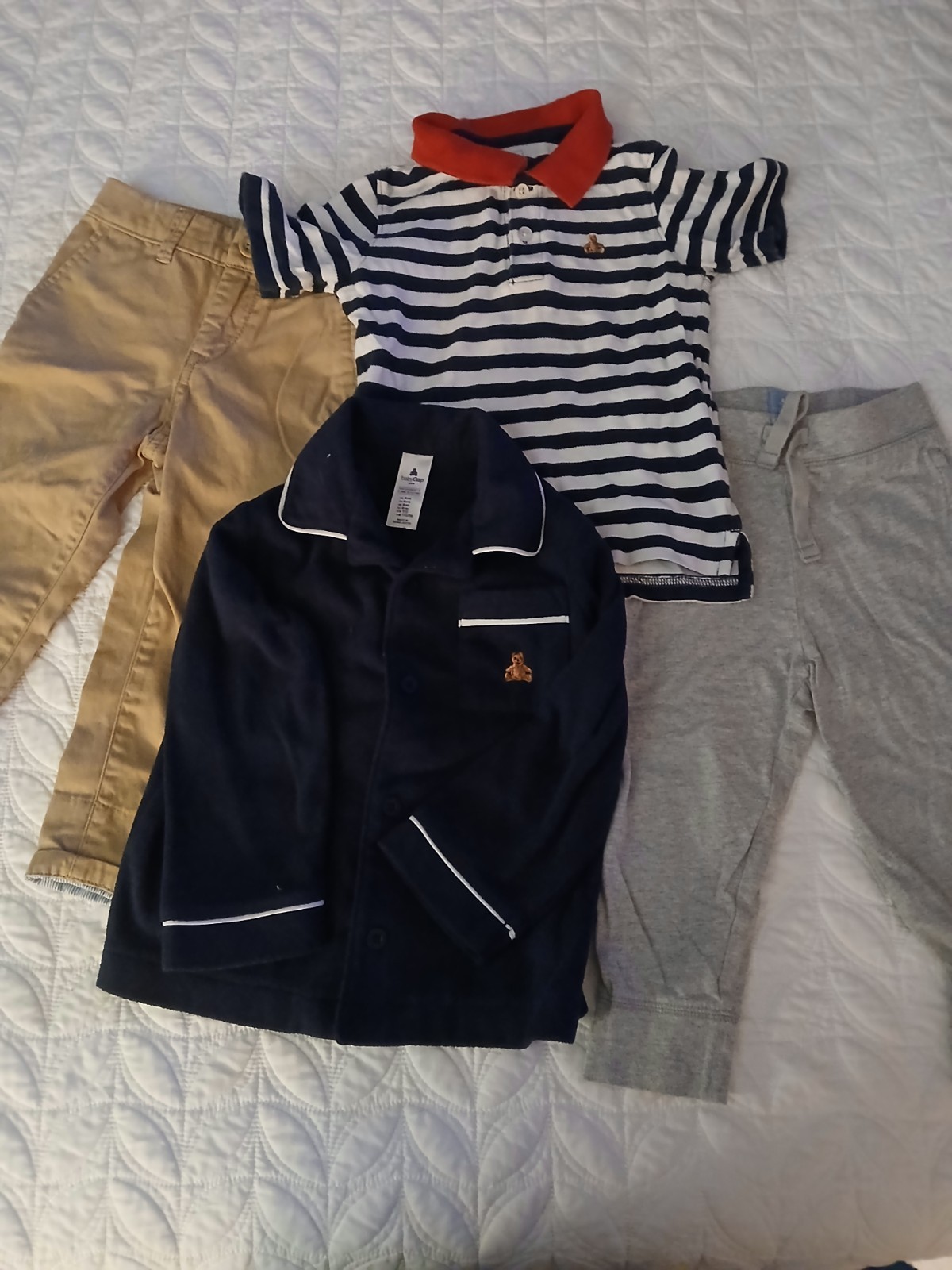 Baby Gap, Two Pants & Two Tops. See Pictures