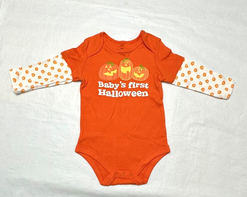 Girls or Boys Infant & Toddler Onecie Halloween Bodysuits: NB-0-3M-3-6M-18M-24M