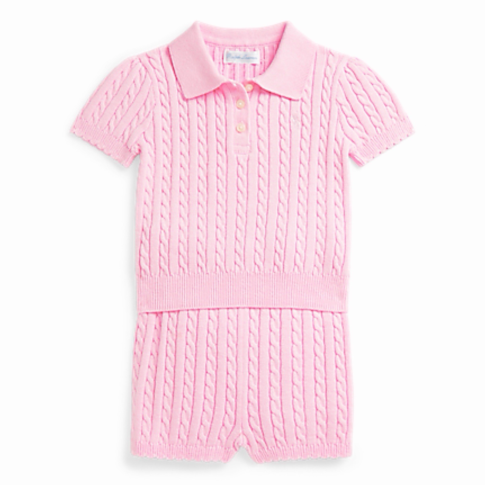 POLO RALPH LAUREN AUTHENTIC BABY GIRLS ORIGINAL BRAND NEW 2Pc SET Size 6M, NWT