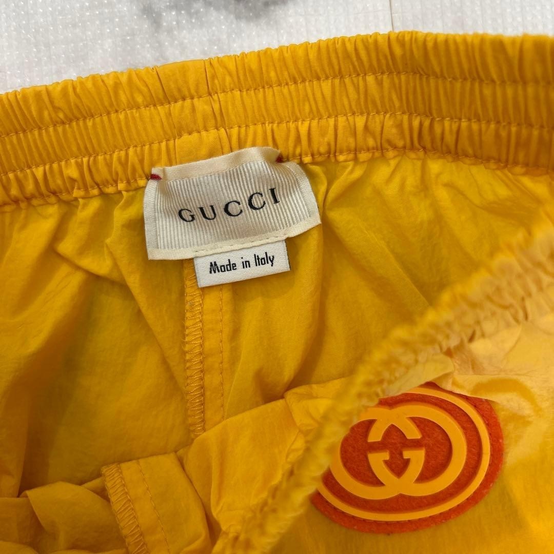 Gucci Tracksuit Parker Pants Baby Kids Size 12-18 Months Yellow Shark From Japan