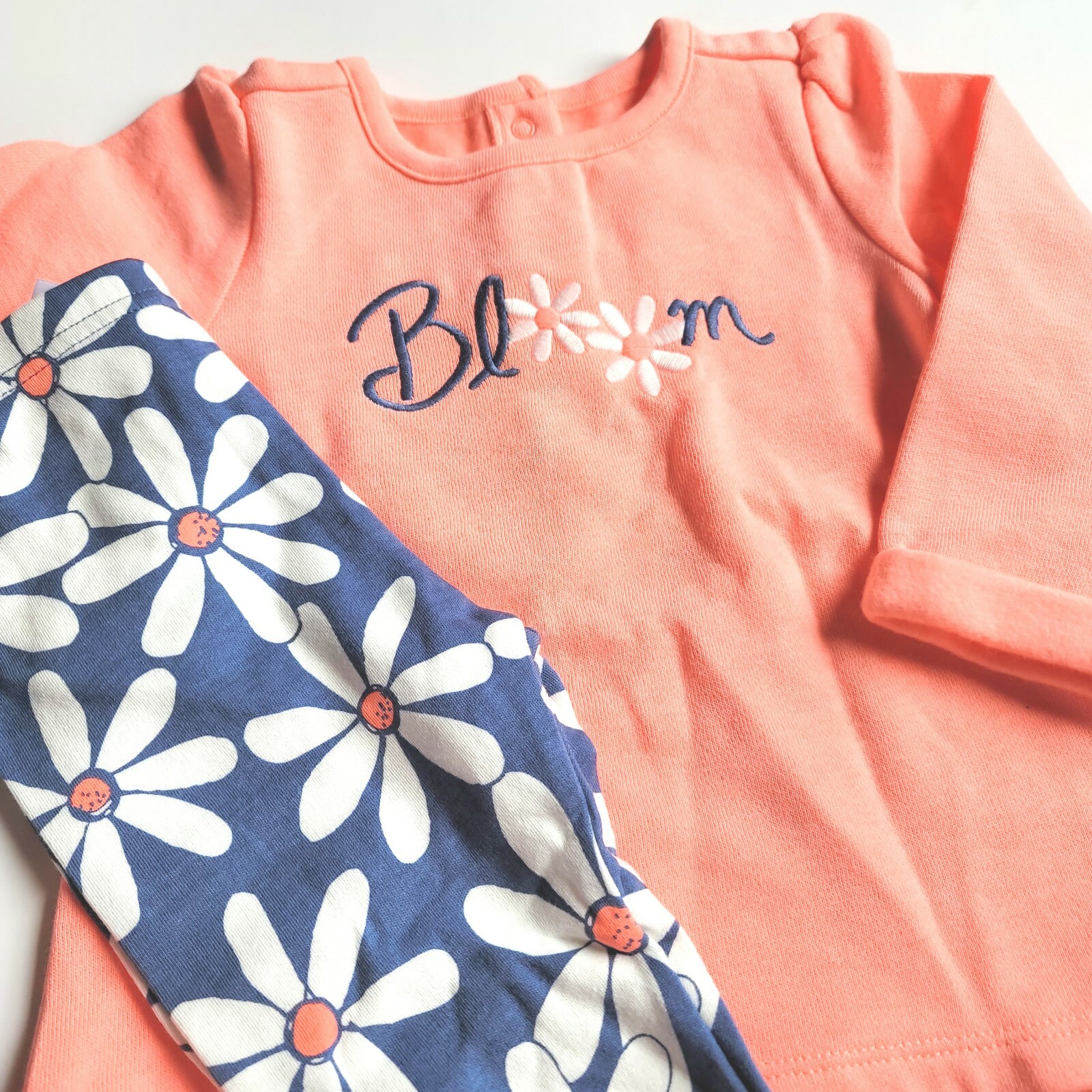 Gymboree 12-18 mo Daisy and the Tiger Floral Dot 2 piece Set Outfit NWT Retail