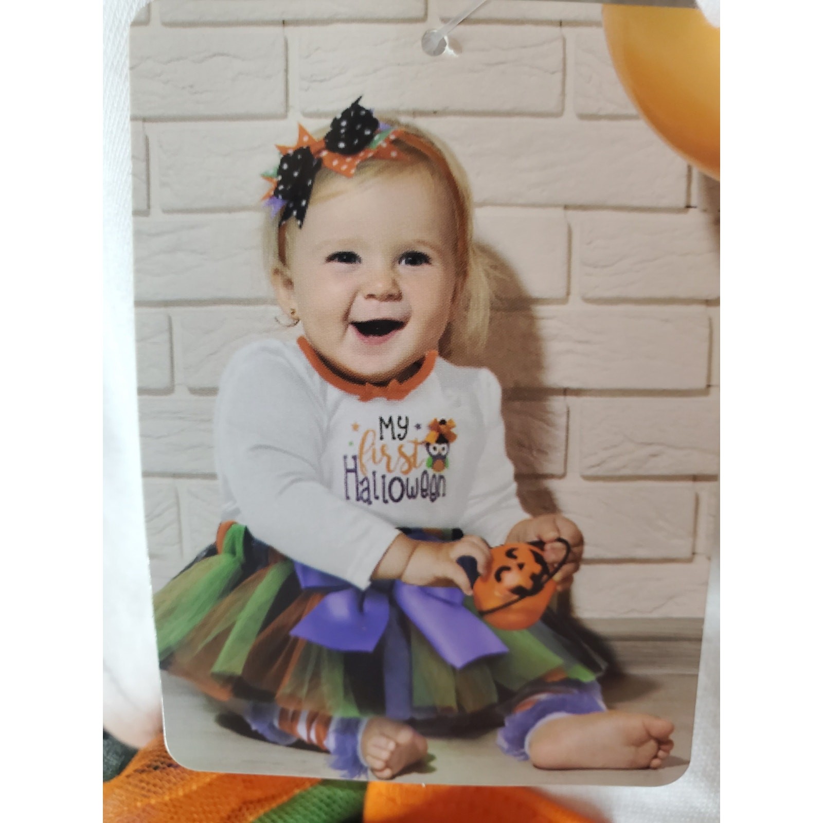Baby Essentials 6M 4 Piece “My First Halloween” Set, NWT