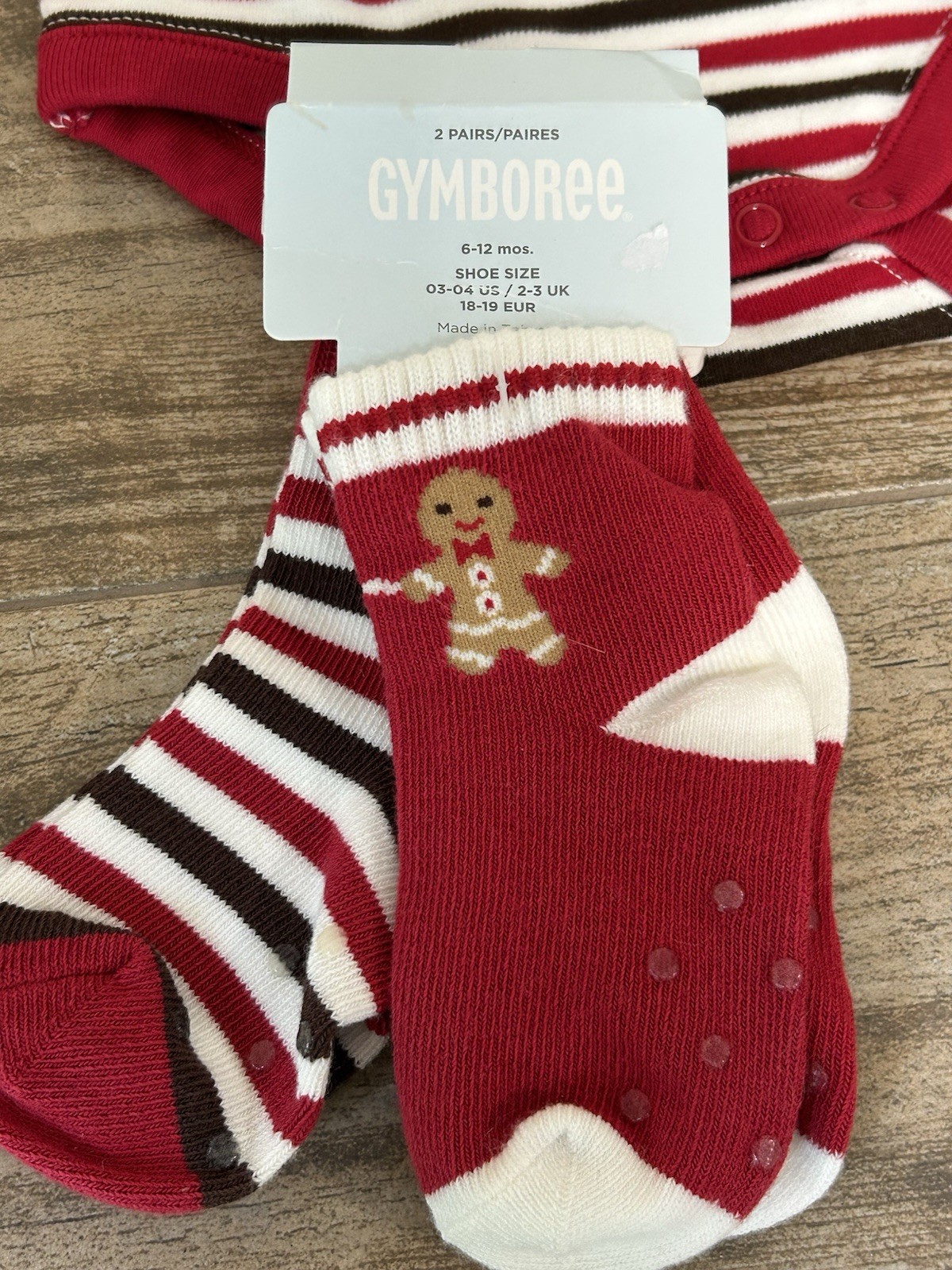 NWT Gymboree 2011 GINGERBREAD BOY & DOG Holiday 5 PC Set W Blanket & Box 6-12m
