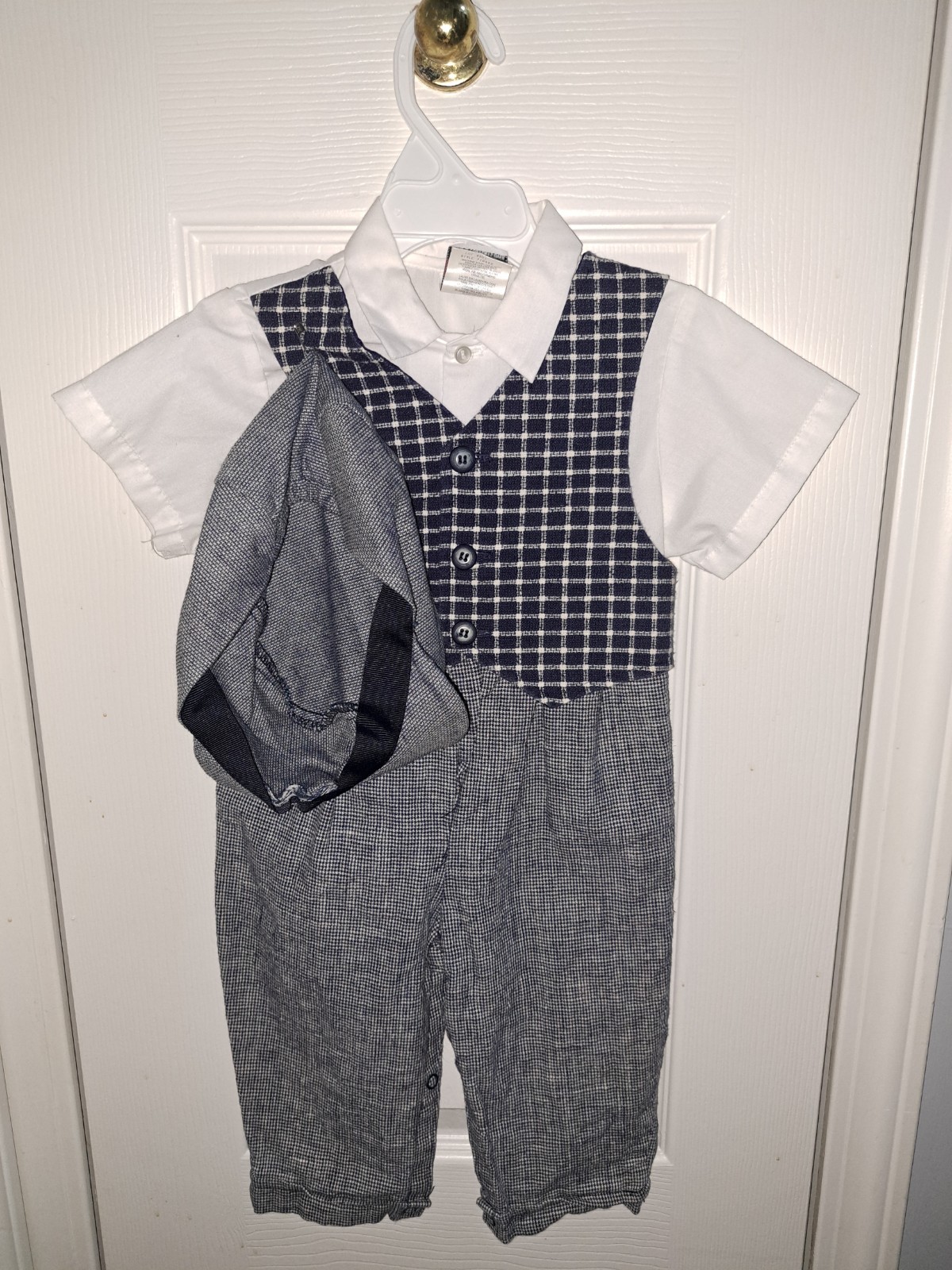 Vintage Good Lad 2 pc. Set 1pc Jumper, Newsboy Hat Boys 18 mo.