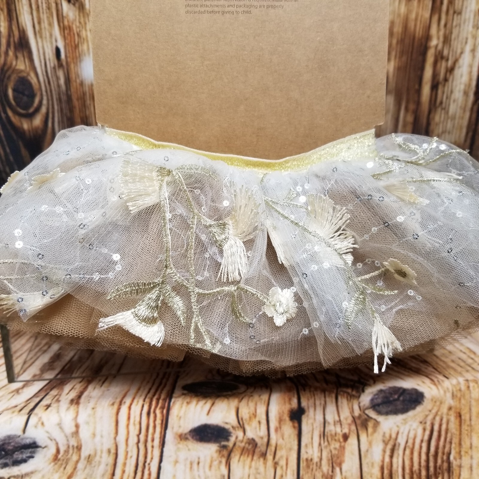 Elly And Emma Baby NEW Little Fairy Headband Tutu And Wing Set Newborn Photo