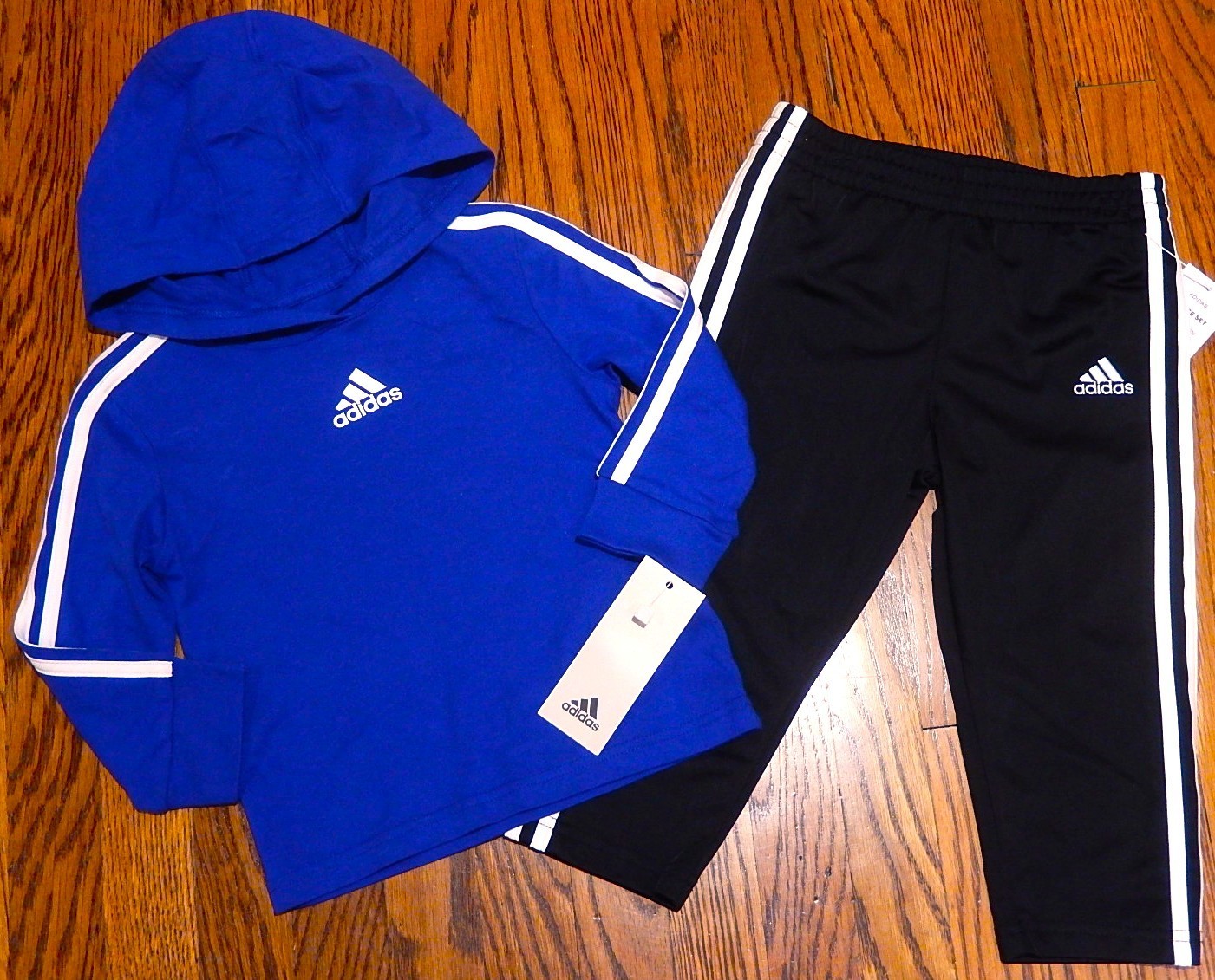 ADIDAS SPORT AUTHENTIC BABY BOYS ORIGINAL BRAND NEW 2Pc SET Size 18M, NWT