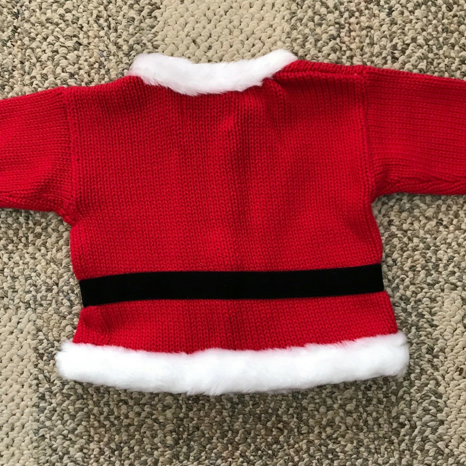 Heartstrings Sweater Pants Santa Claus Outfit Set Infant Baby Size 9 Months