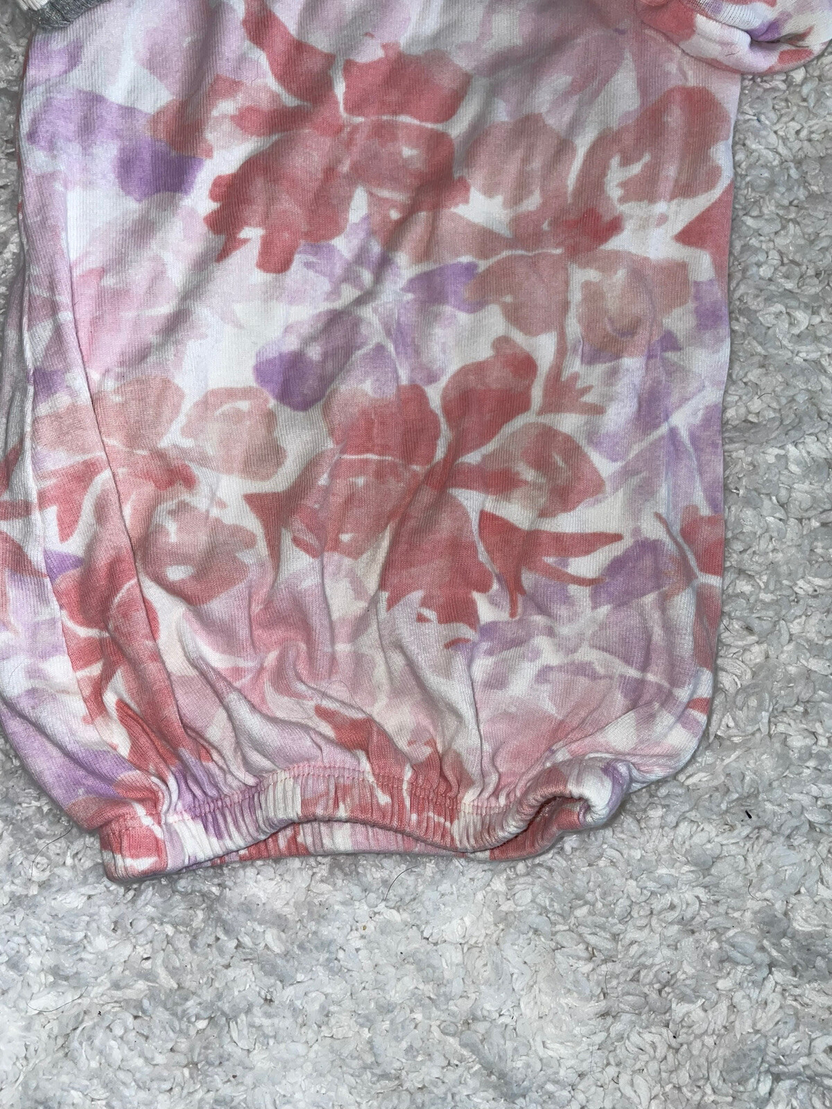 Burt’s Bees baby sz. 0-6 mo. one pc. footless sleep sac. Soft, cute