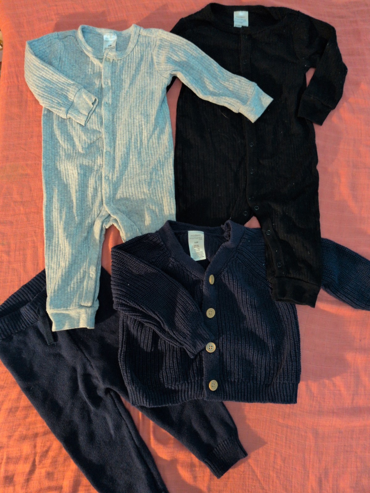 Modern Moments Baby Boy 6-9mo.(Lot of 4)