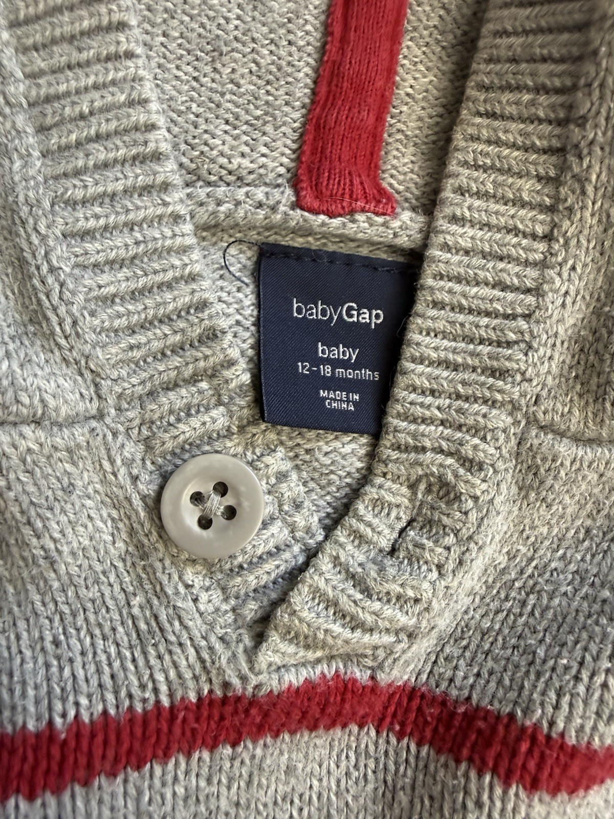 Baby Clothing Lot 12–18 Months Carter’s Baby Gap Hoodie Vest Jeans Bodysuit 4pc