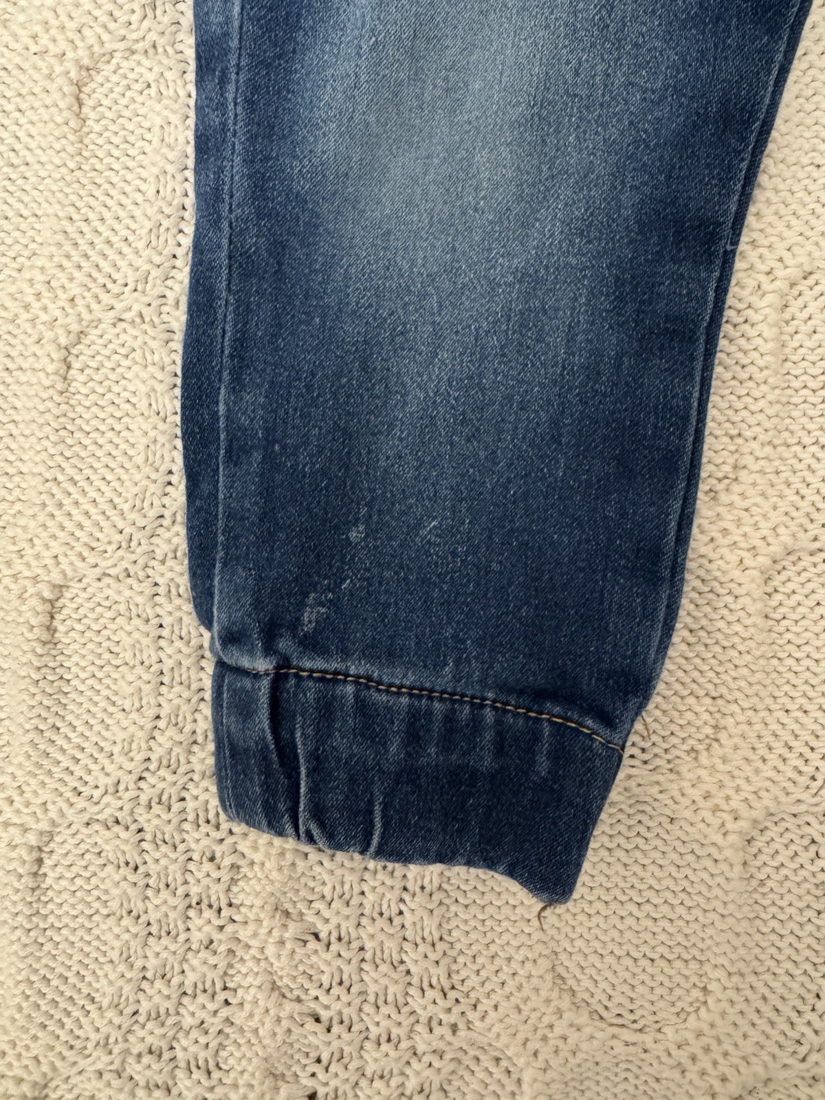 24 Months 7 For All Mankind Boy Outfit Jeans Short Sleeve Button Up Collared