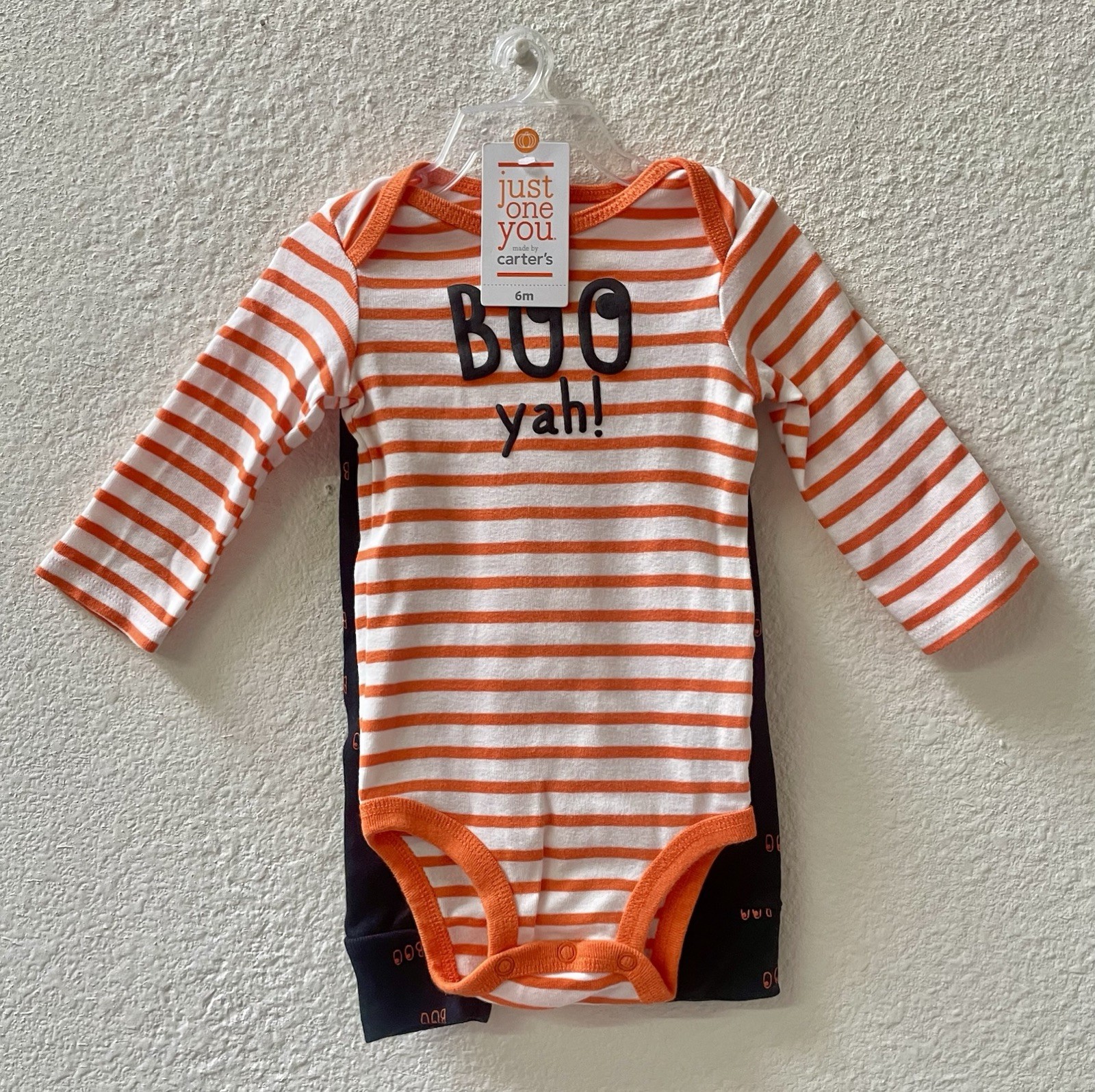 Halloween Outfit Baby 6 Months One Piece Bodysuit Leggings 2 Piece Set