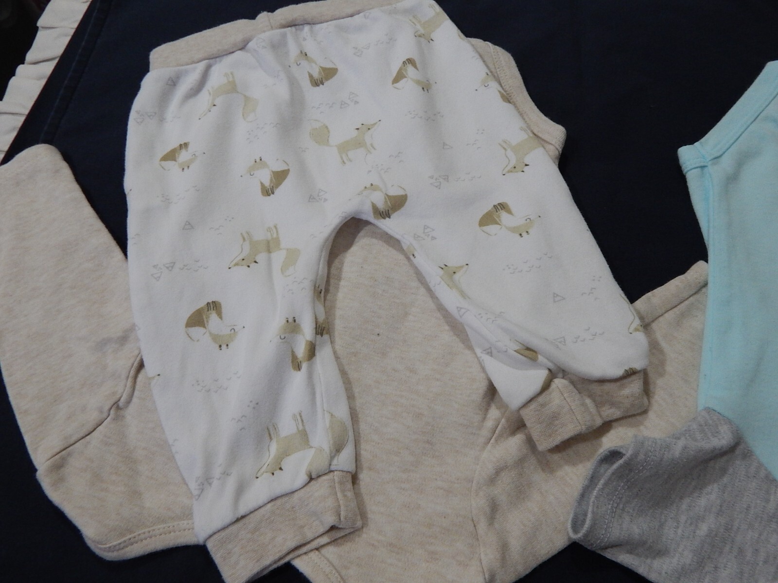 Boys 6-9 Months 2 complete Outfit SETS FOX Bear Adorable All Seasons Match