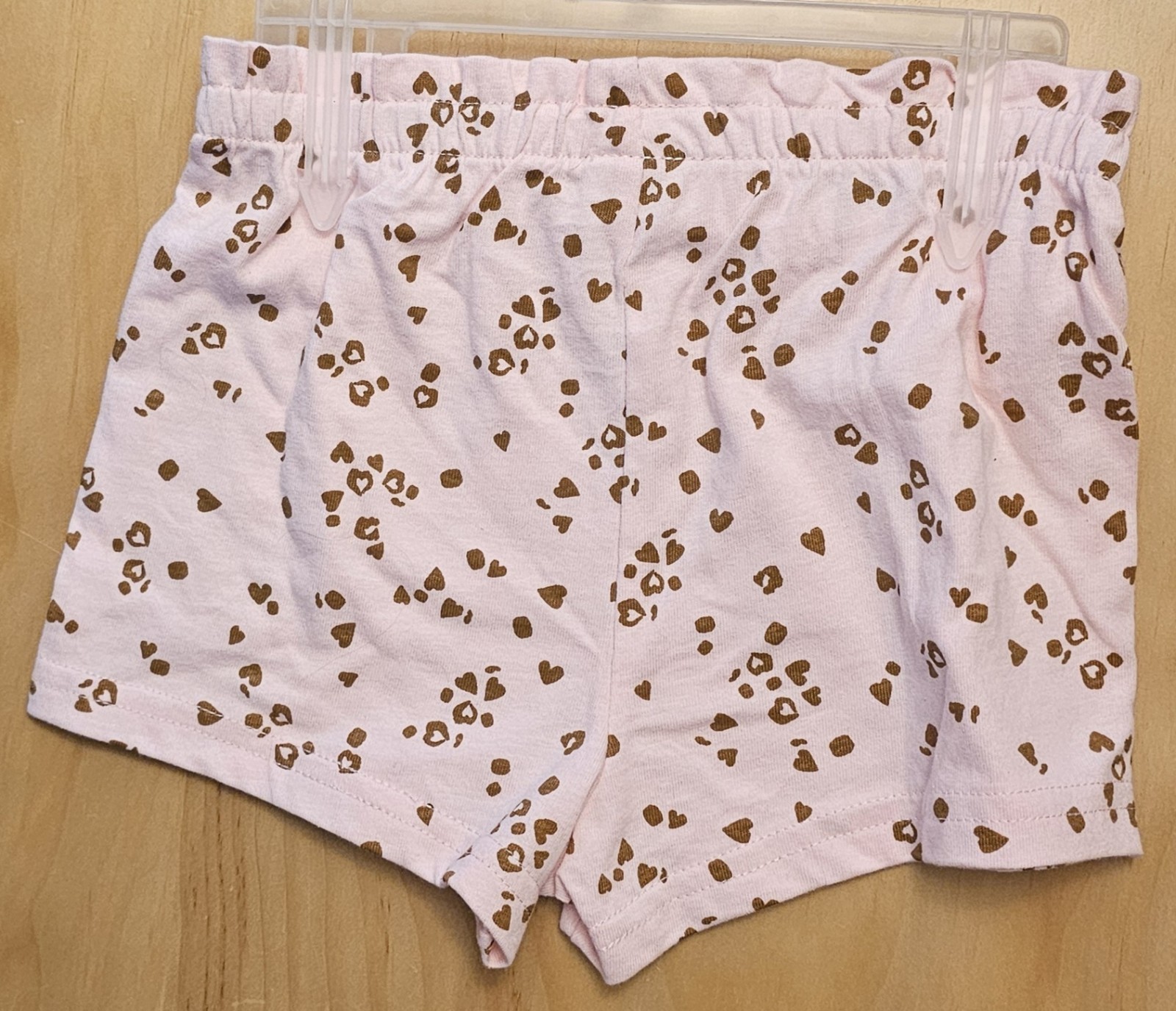 Baby Girl Size 24 Months 2-Piece Set Cat Shirt & Pink Heart Shorts New With Tags