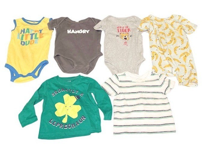 Baby Boy Clothes Lot 18M Carter’s Tops Okie Dokie Tucker Tate Outfit 6pc