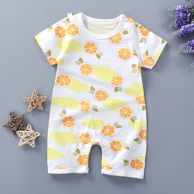 Newborn Infant Baby Boy Girl Kids Cotton Romper Jumpsuit Bodysuit Clothes Outfit