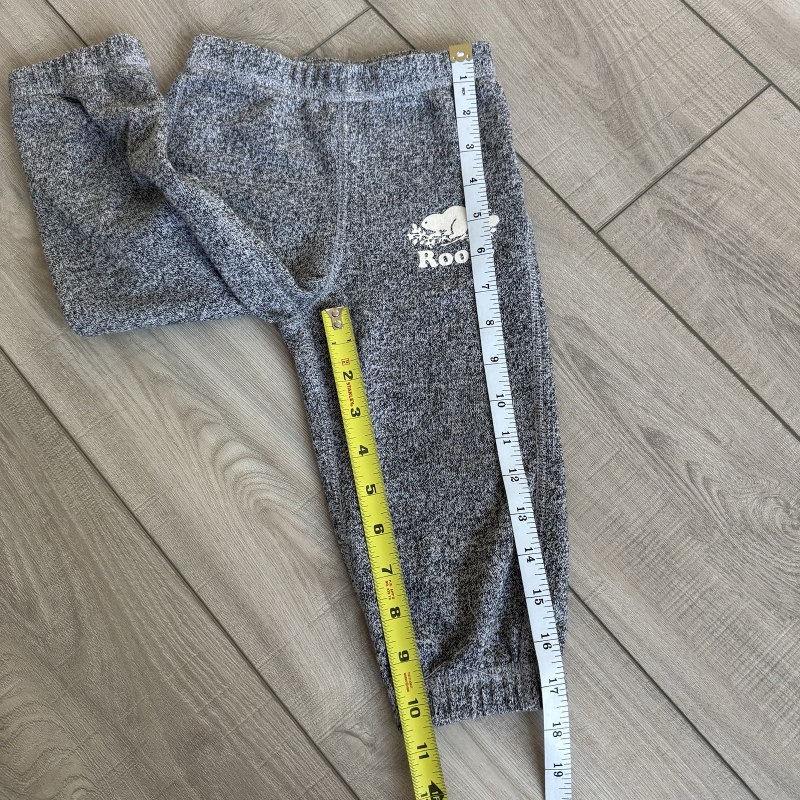 Baby Roots Heather Gray Sweatshirts and Jogger Pants Set of 2, XL-TG 18-24 M