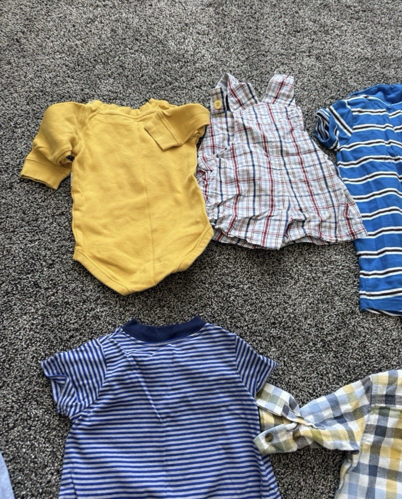 Lot Of 3-6 Months Baby Boy Clothing 6 Piece Months Mixed Brands.