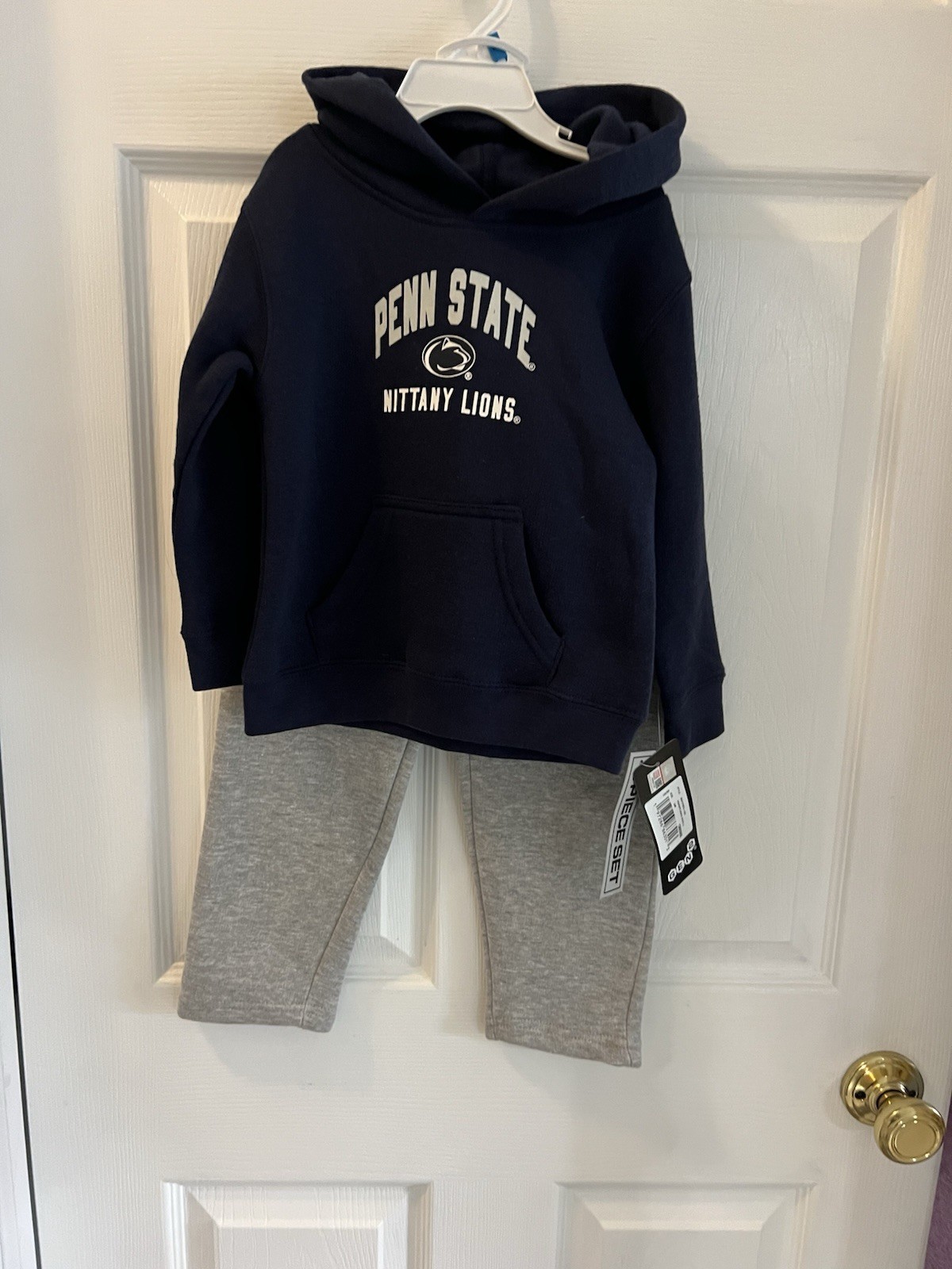 NWT 24 Months Penn State 2 Piece Outfit By Gen2.Hoodie + Pull On Pants. WE ARE!!