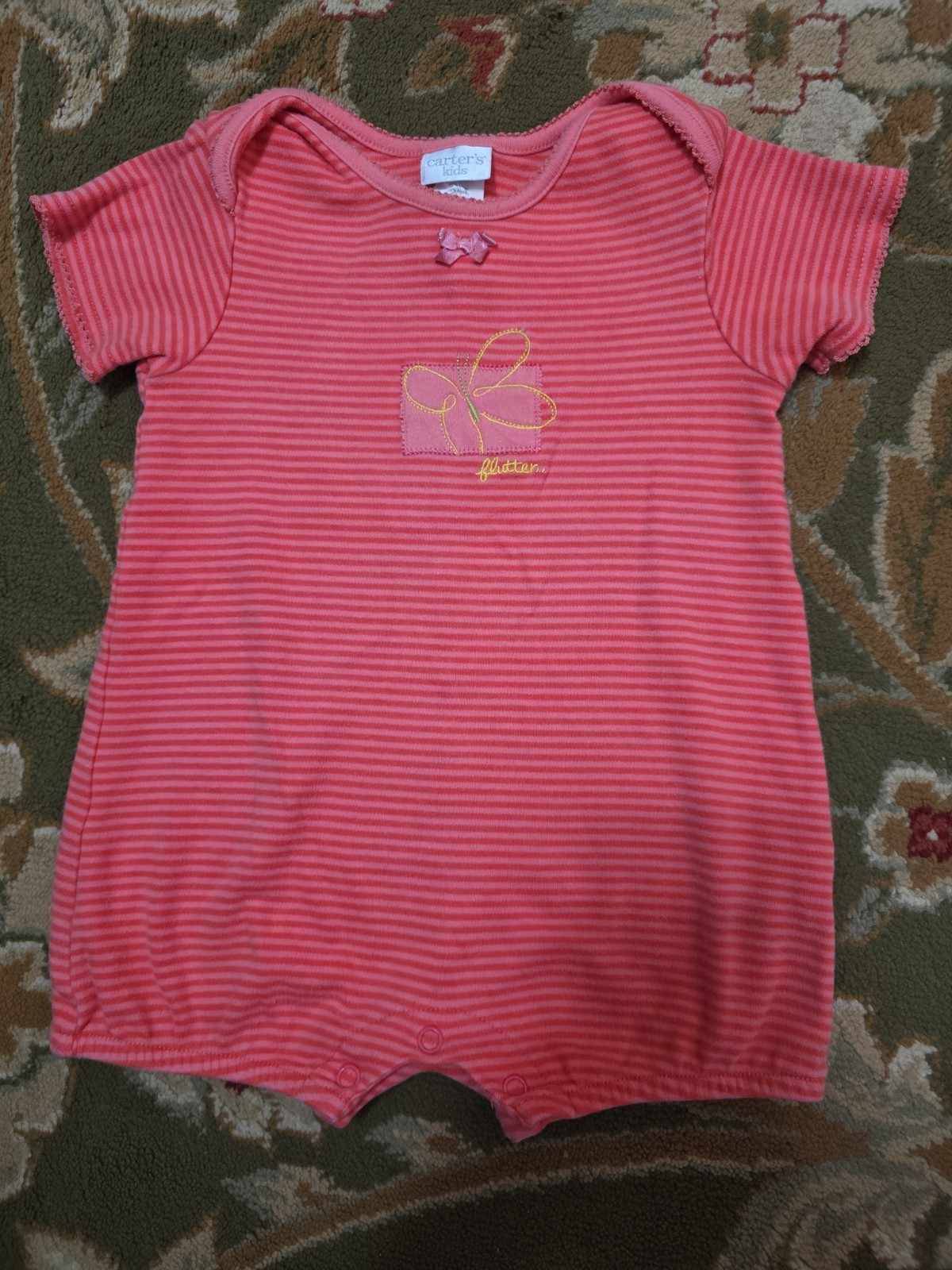 Girls Sz 12-18m Romper And Sun Dress CUTE!