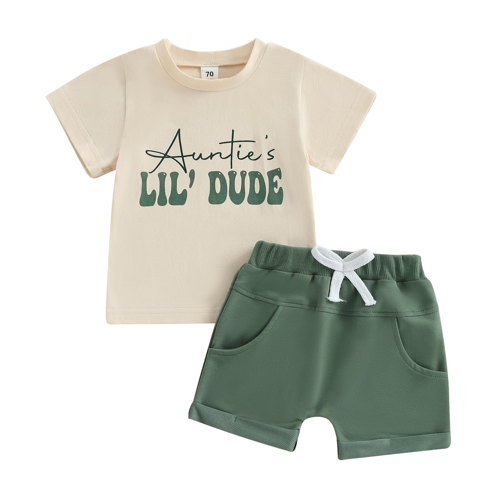 Summer Toddler Baby Boy Clothes Aunties/Mamas Boy Outfits 3 6 12 18 24 Months…
