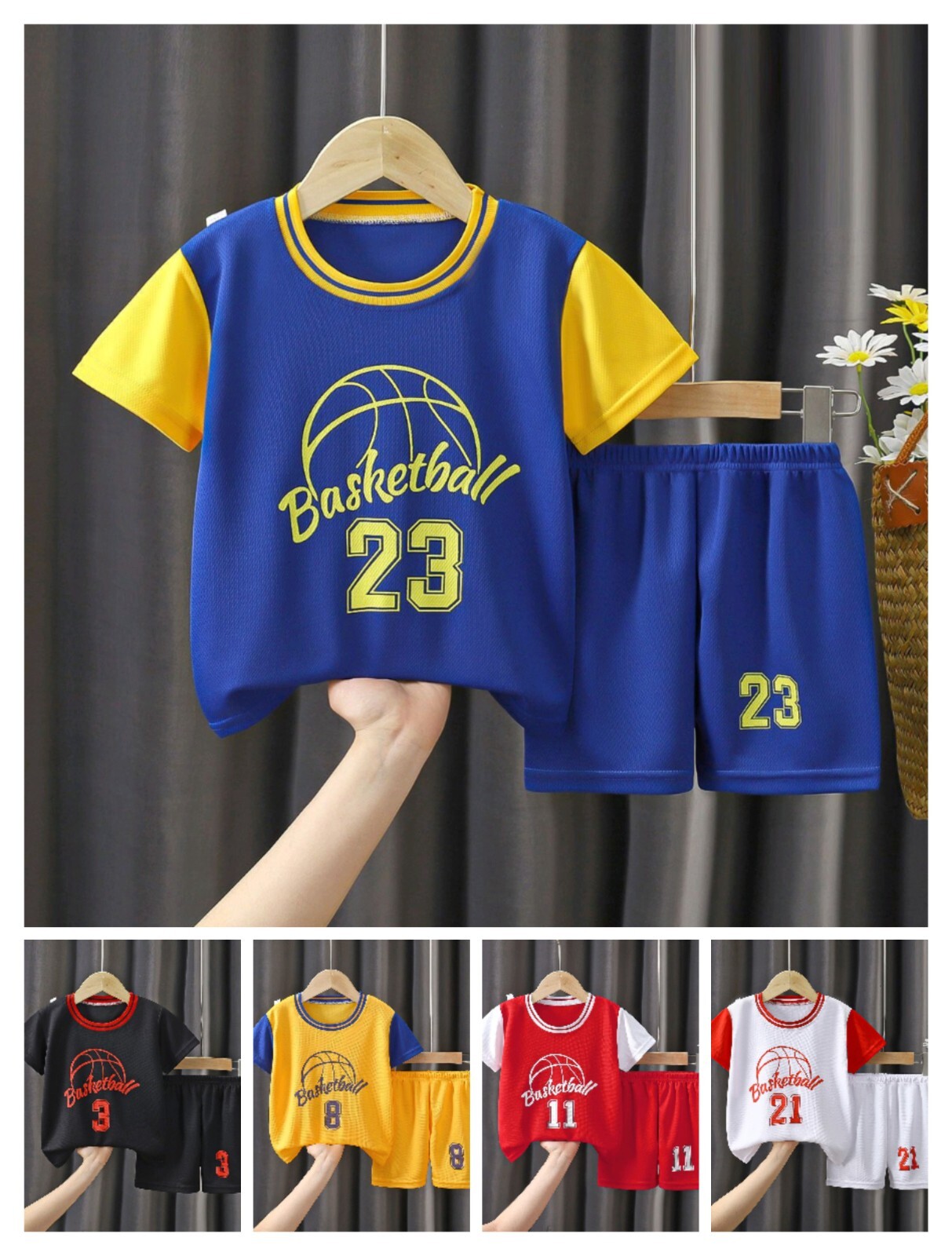 Toddler Kids Baby Boy Girl Summer Tops T Shirt Shorts Pants 2Pcs Outfits Clothes