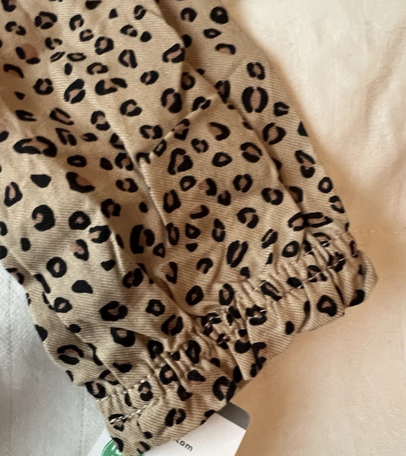 Carter’s Leopard Print Top and Leggings Set, Brown/Black, Size 12 Months 0038