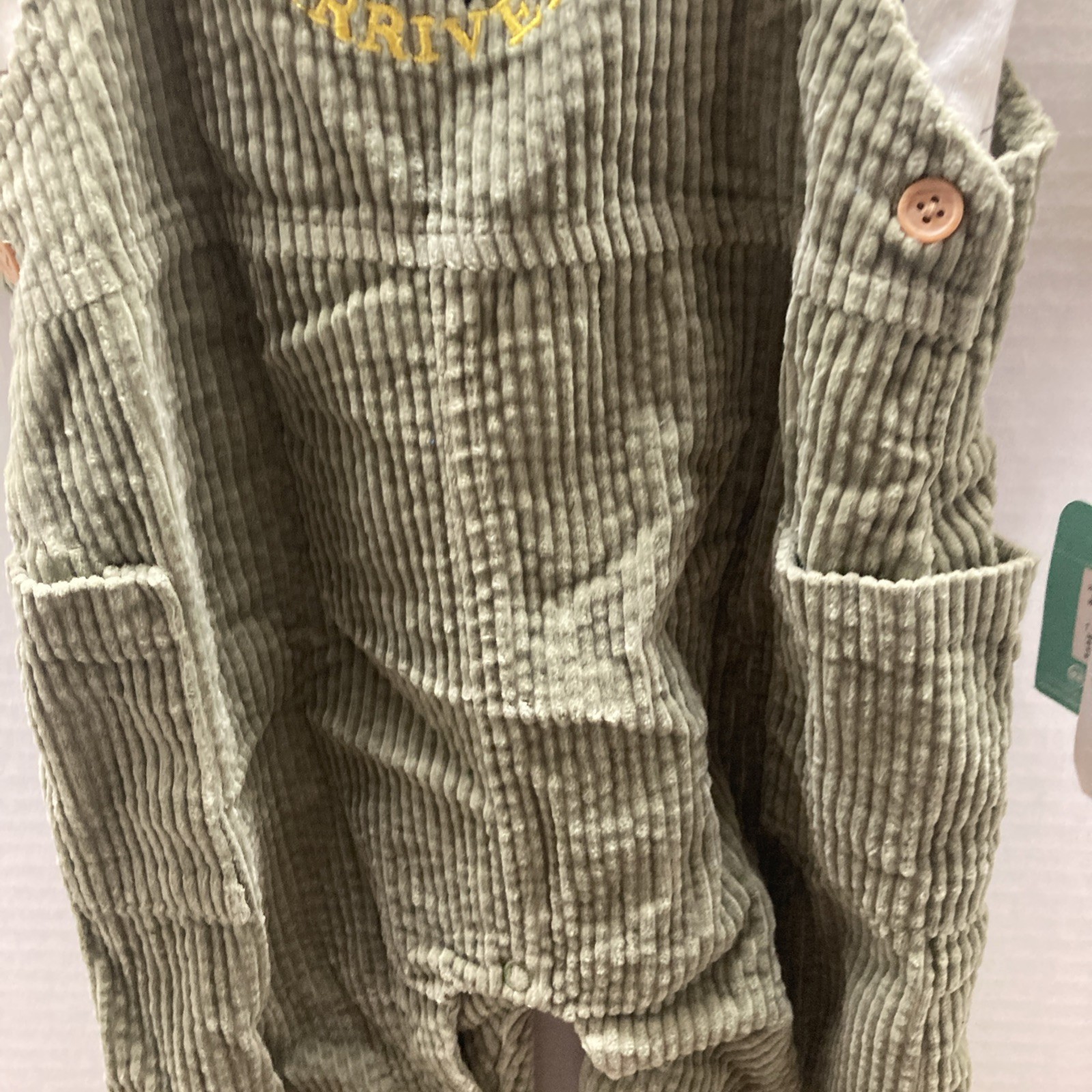 Disney Baby Simba 2 Piece Corduroy Set With Pockets Size 24 Months New
