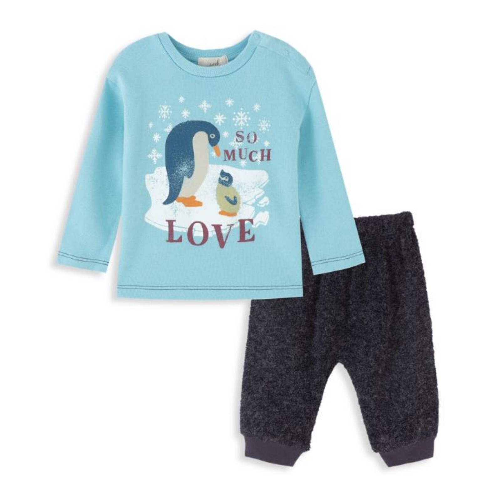 PEEK Baby Boys 18 – 24Mth Marco 2-Piece So Much Love Sweatshirt & Jogger Set $52