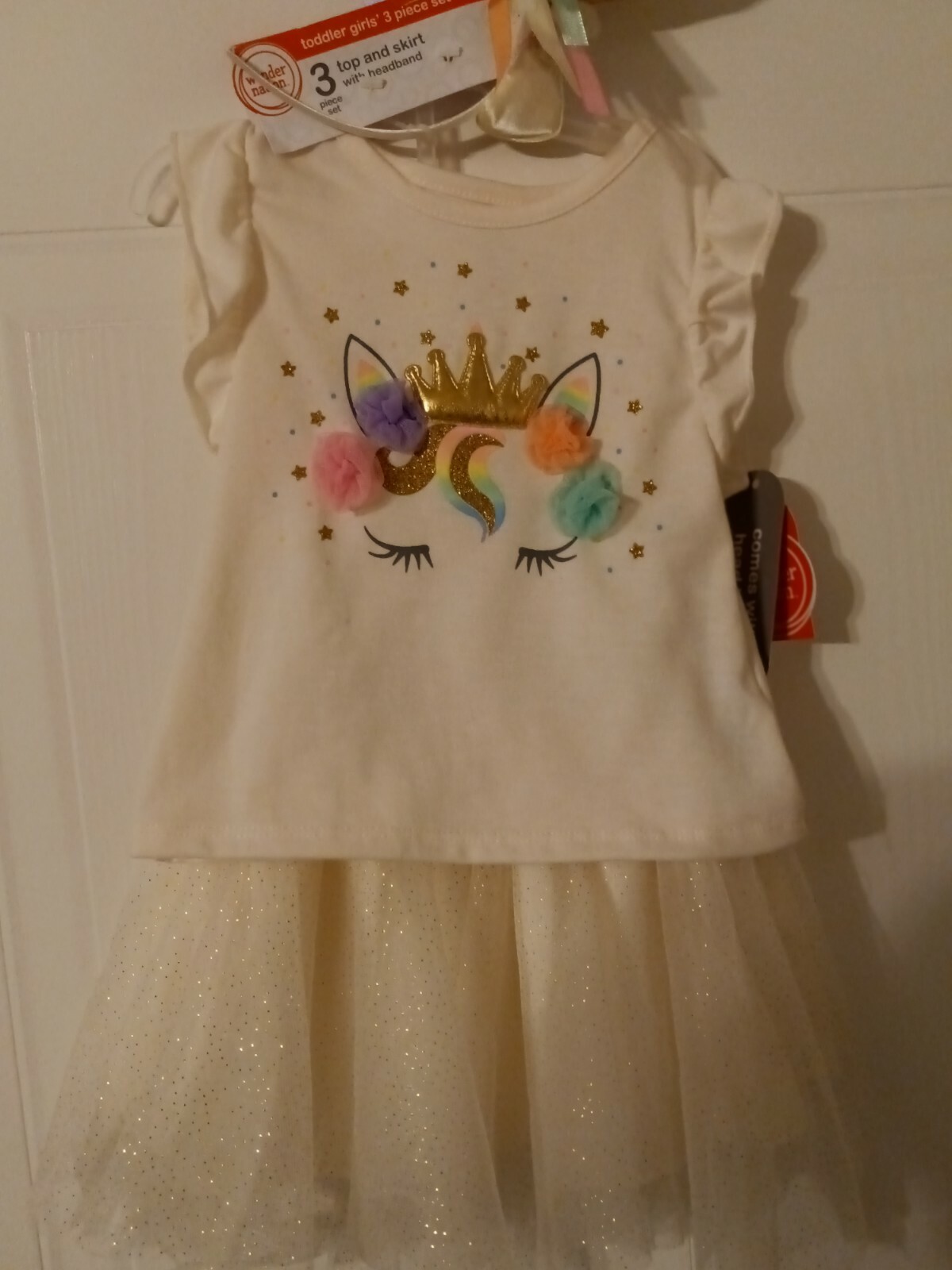 Wonder Nation Toddler Girls’ 3 Piece Set