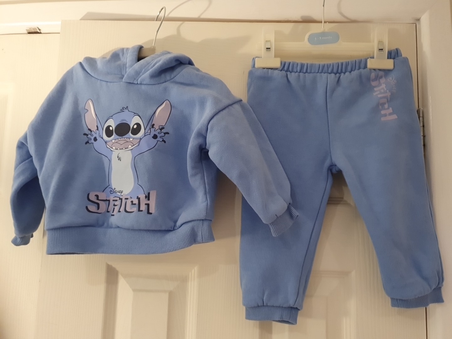 Disney At Primark Stitch Blue Tracksuit Size 12-18months