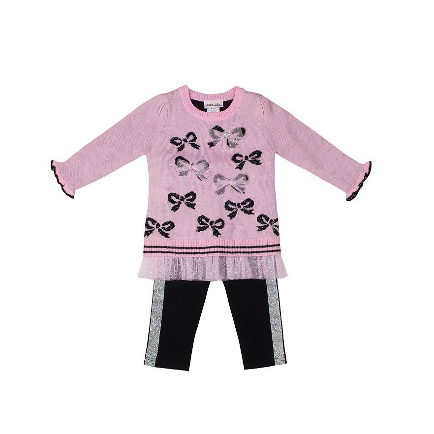 2 Piece Little Lass Leggings & Sweater Set ~ Size 3T ~ NWT MSRP $46.00