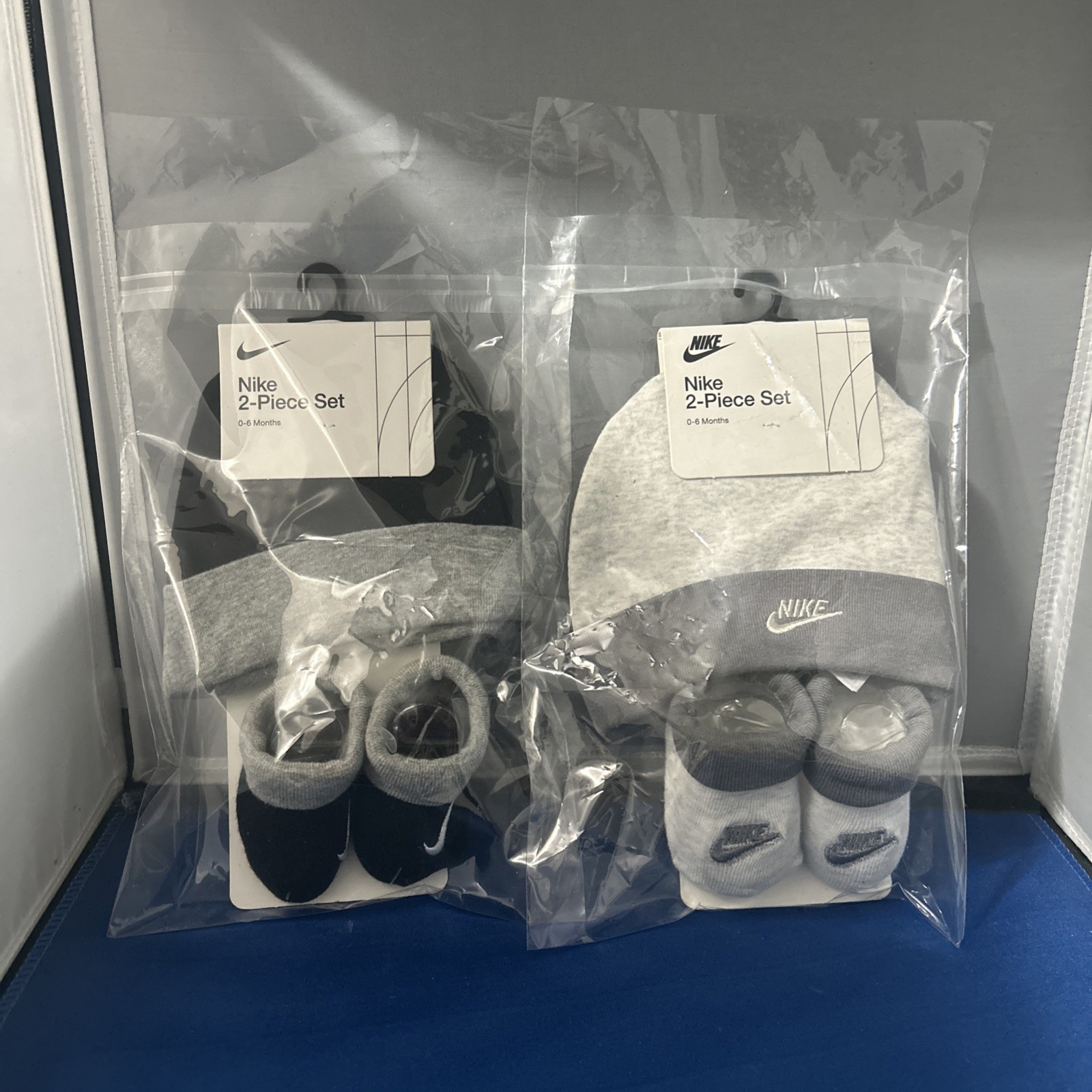 Nike Two Piece Baby Set Beanie and Booties