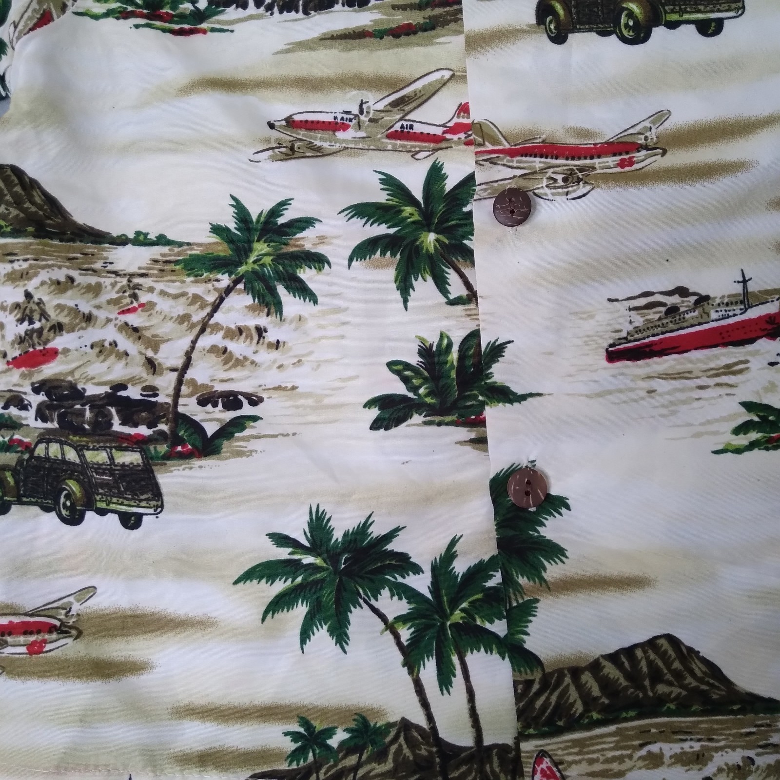 Koko Keiki Hawaiian Outfit Shirt Short Set Size 4T Vacation Beach Summer Travel